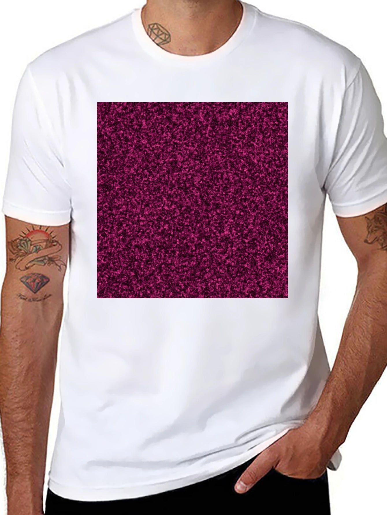 Abstract Pattern Tee - Modern Style