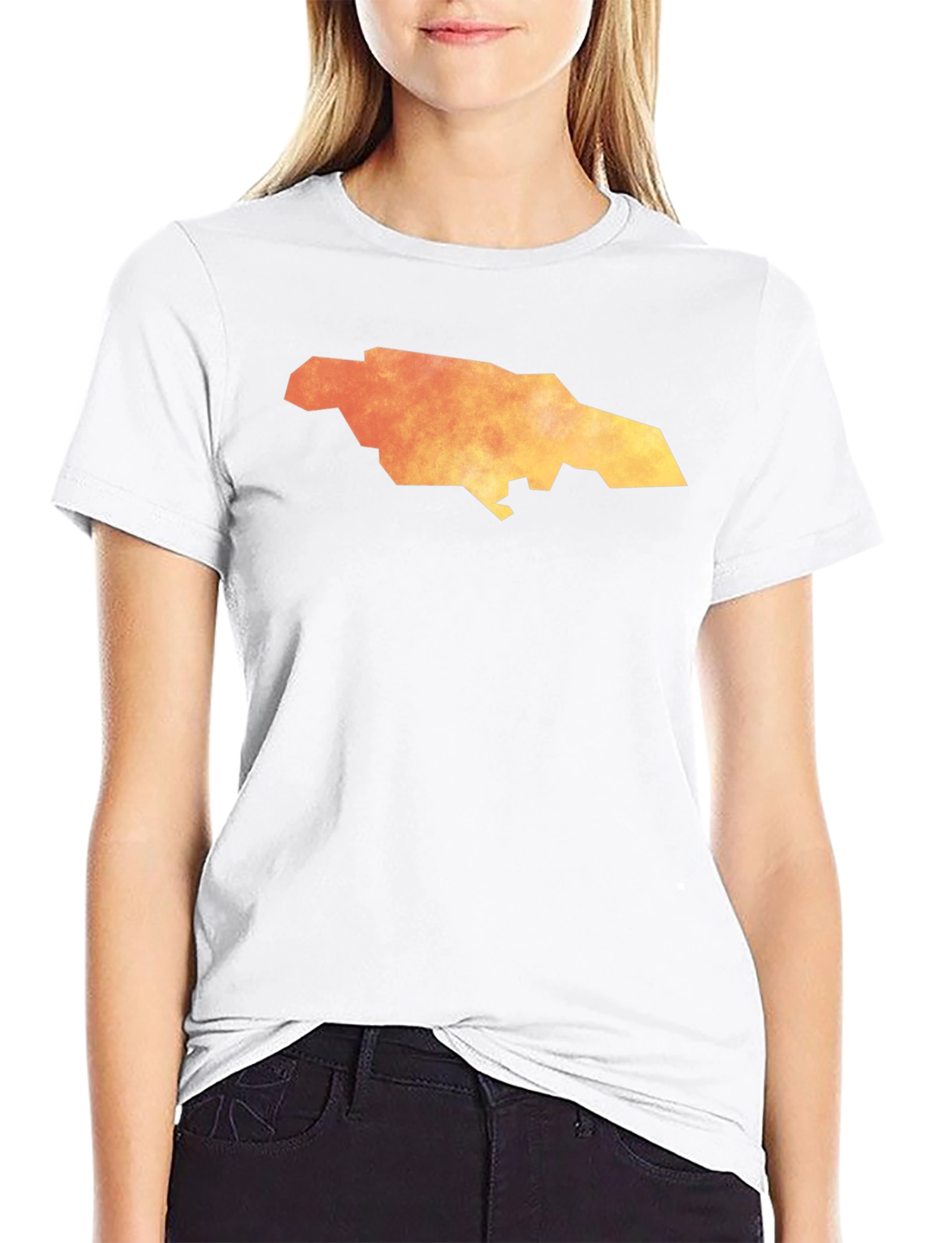 Jamaica Map Graphic Tee - Island Pride