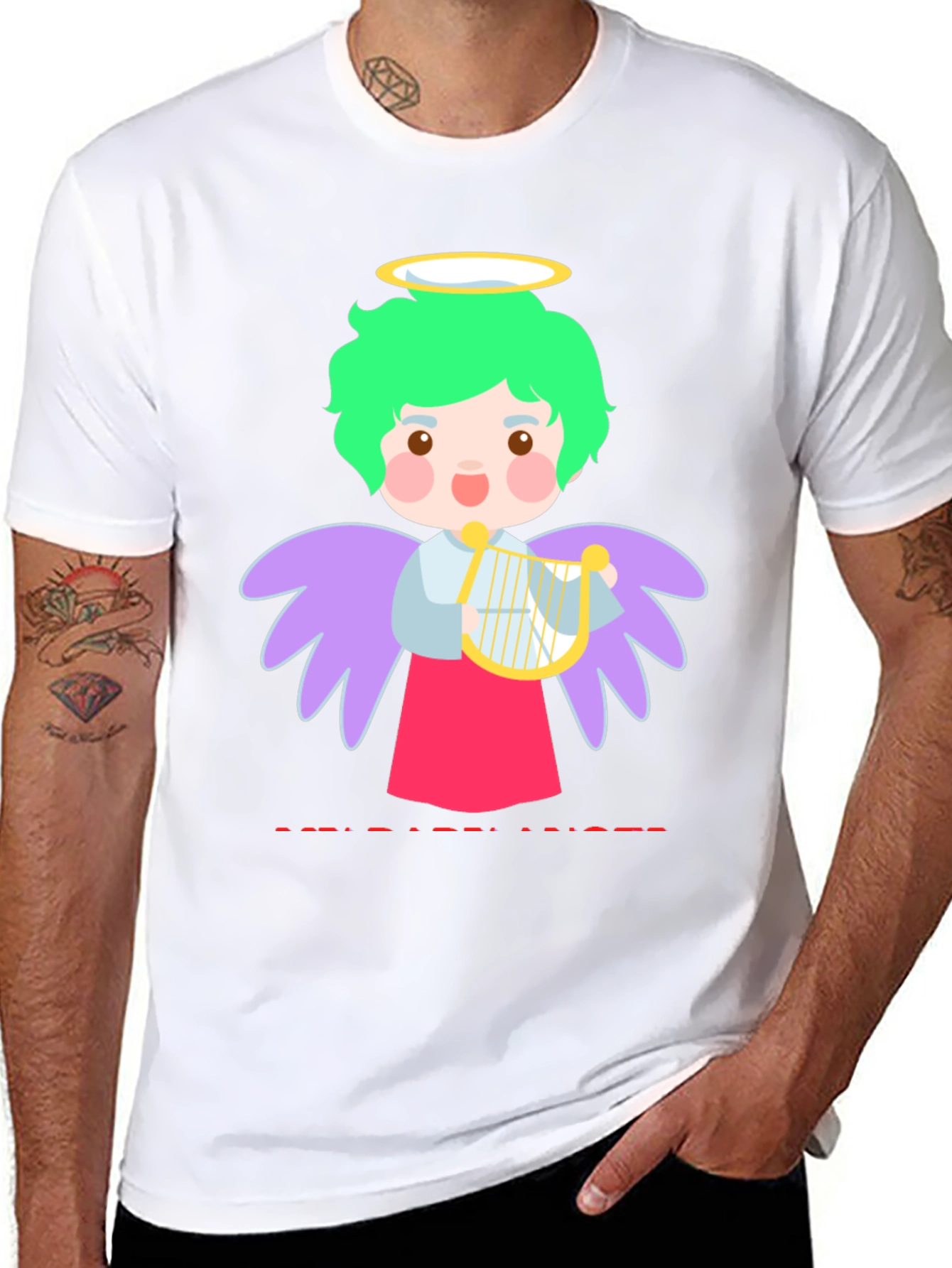 Cute Cartoon Angel T-Shirt