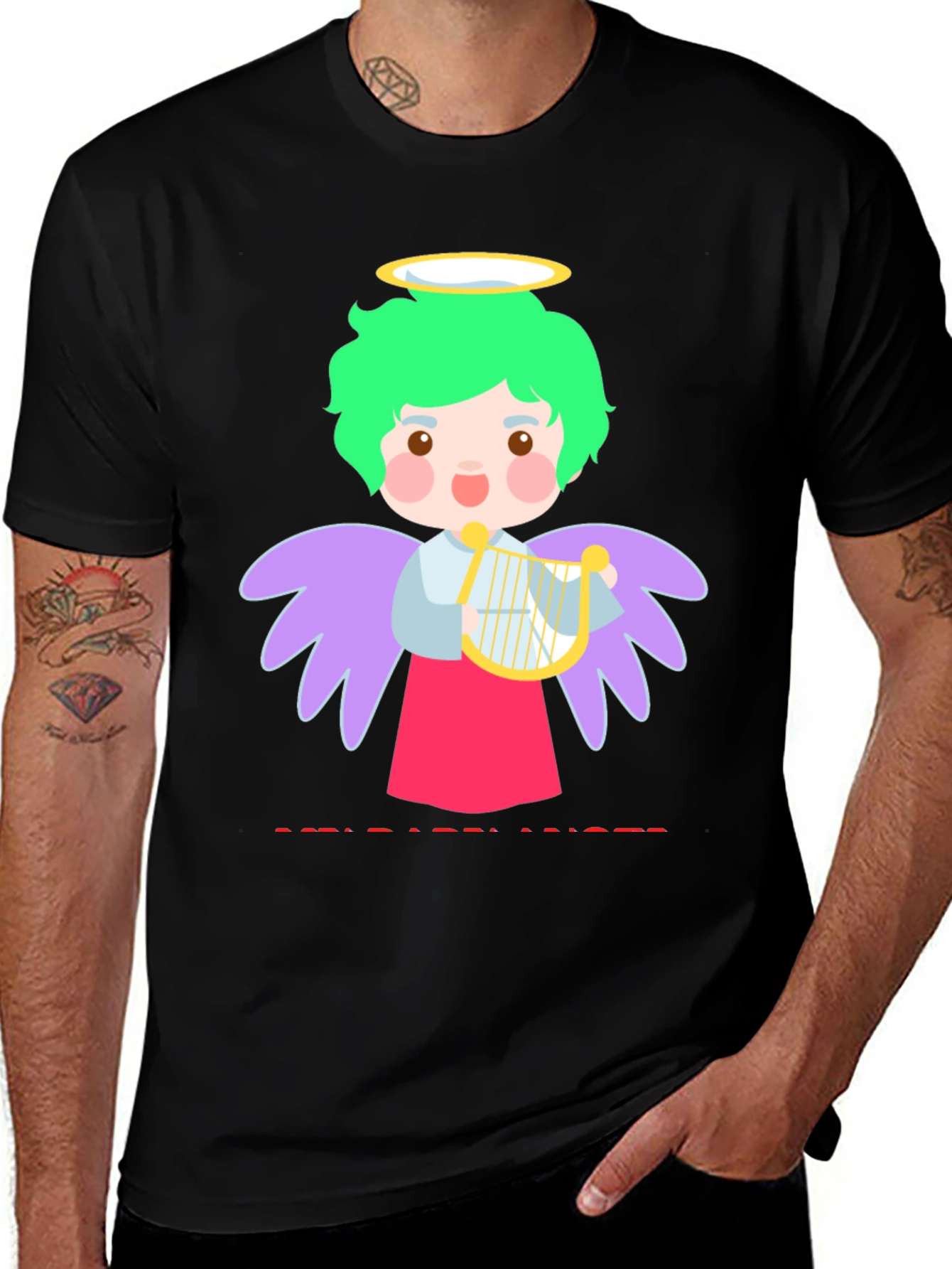 Cute Cartoon Angel T-Shirt