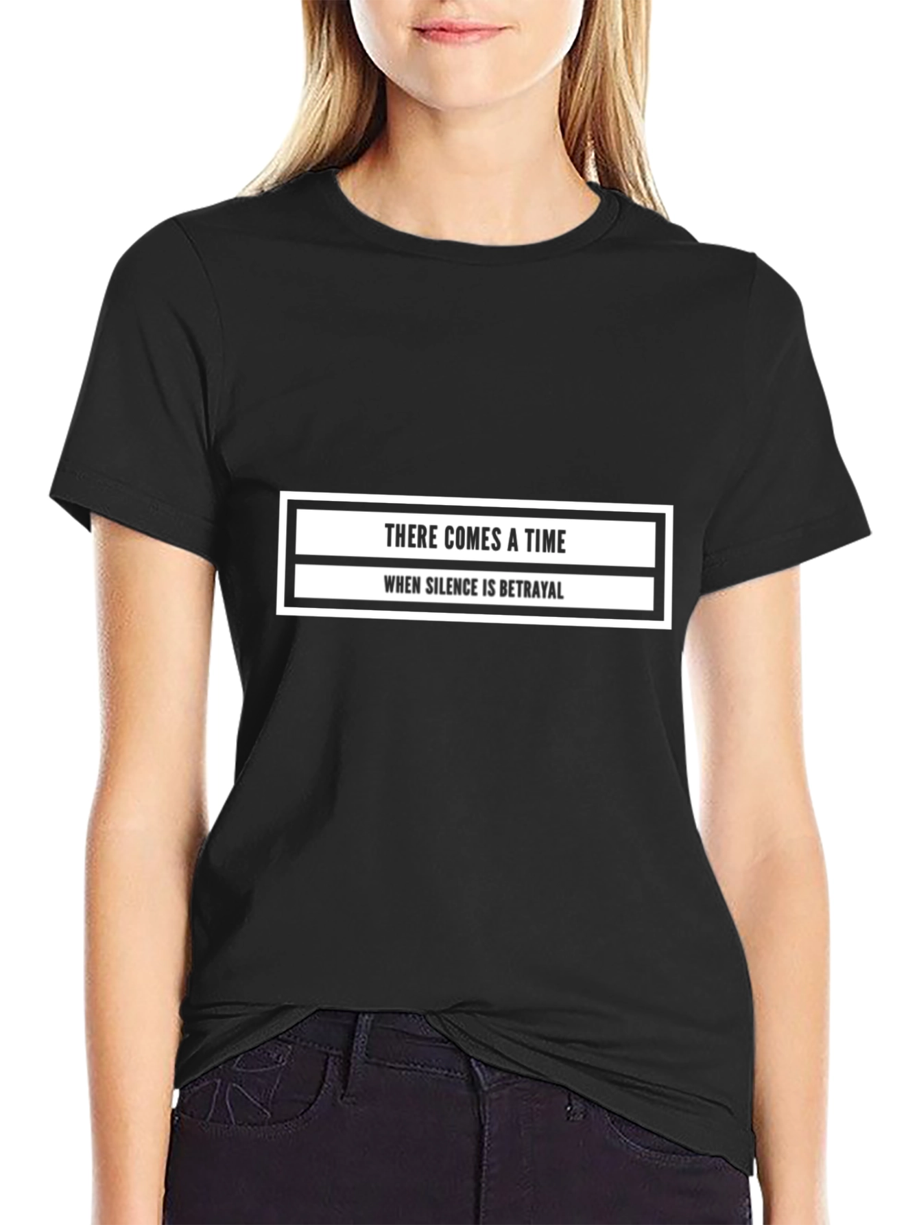 Silence is Betrayal Graphic Tee - Bold Statement T-Shirt