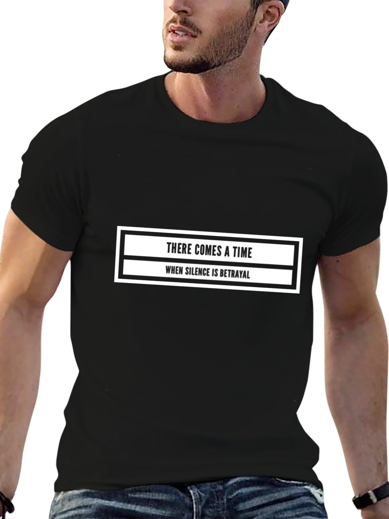 Silence is Betrayal Graphic Tee - Bold Statement T-Shirt