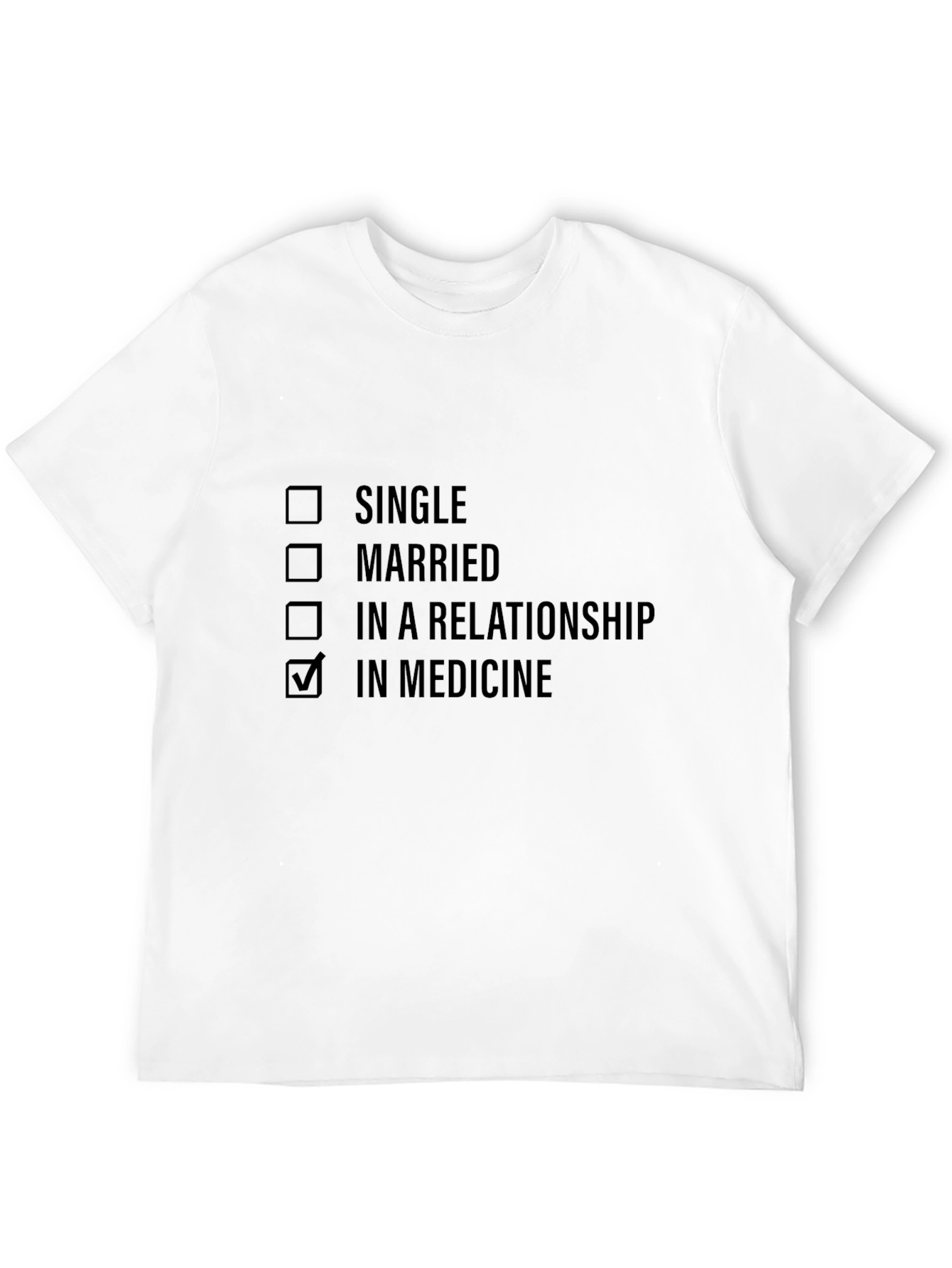 In Medicine Graphic Tee Shirt
