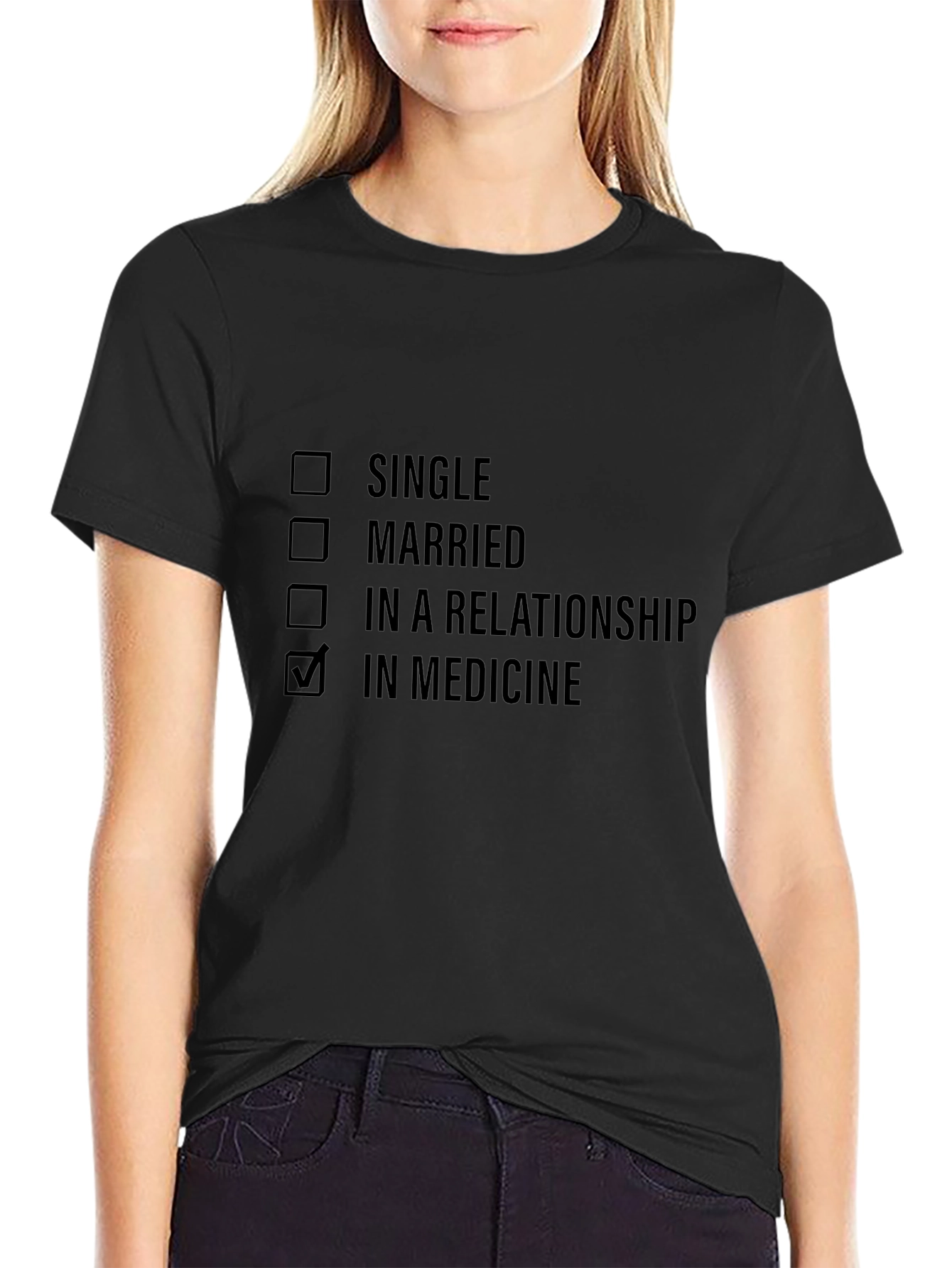 In Medicine Graphic Tee Shirt