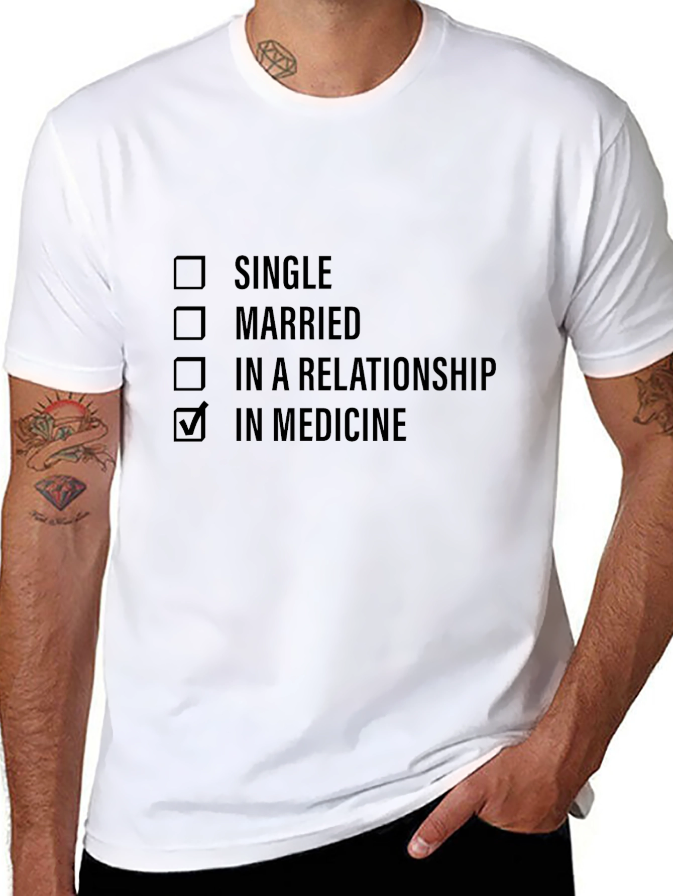 In Medicine Graphic Tee Shirt