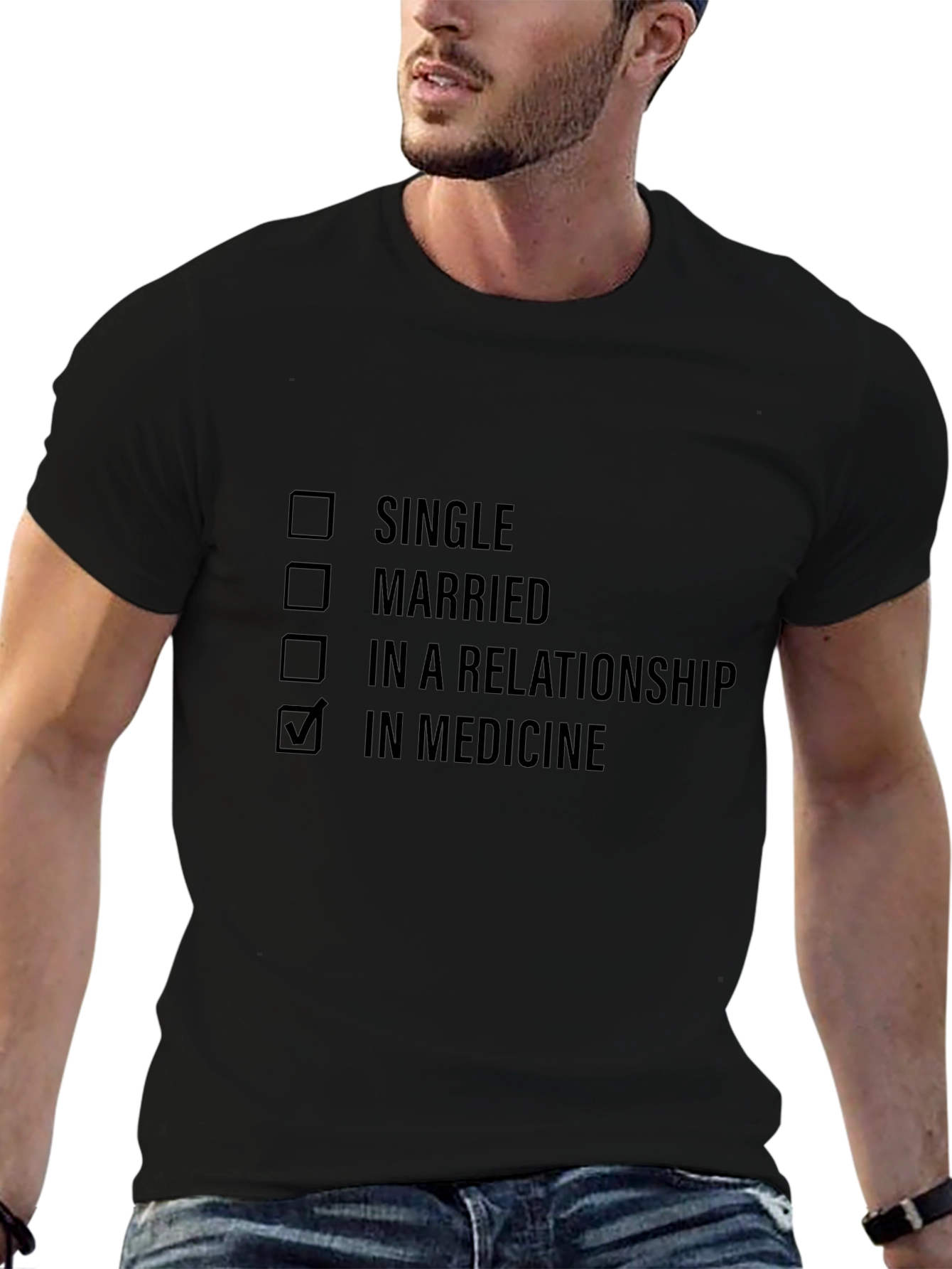In Medicine Graphic Tee Shirt