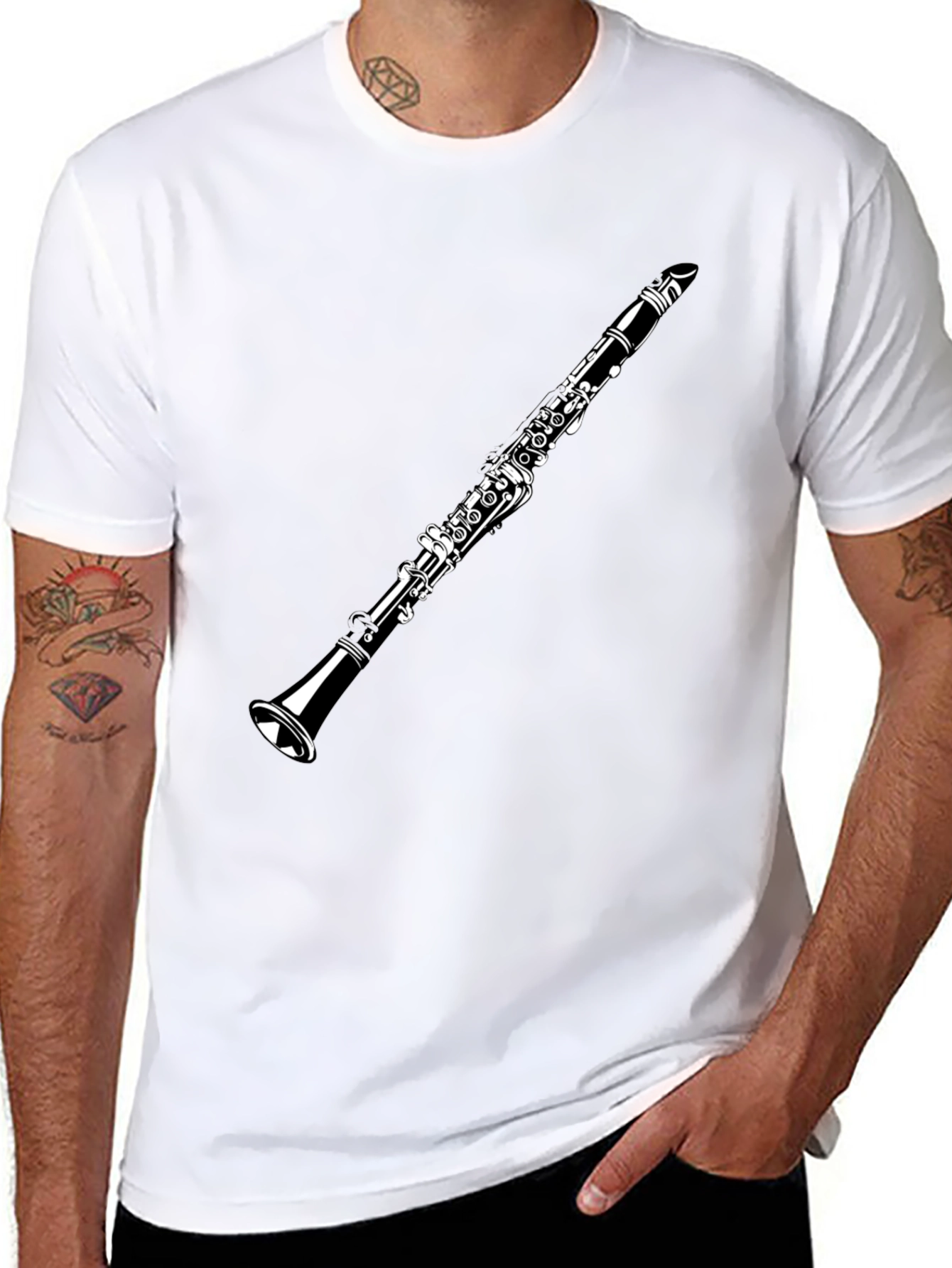 Clarinet T-Shirt - Music Lovers Apparel