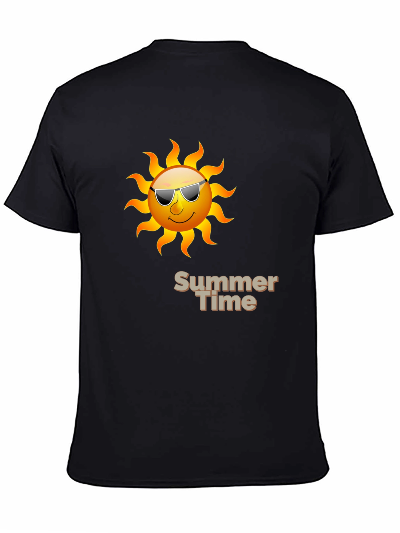 Summer Time Graphic T-Shirt - Sun with Shades