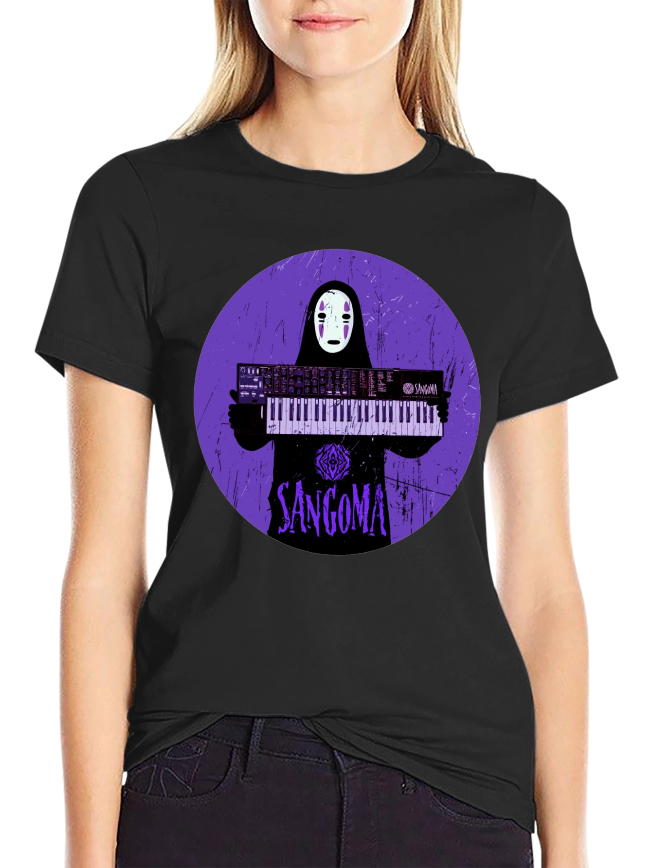 Sangoma No Face Keyboard T-Shirt