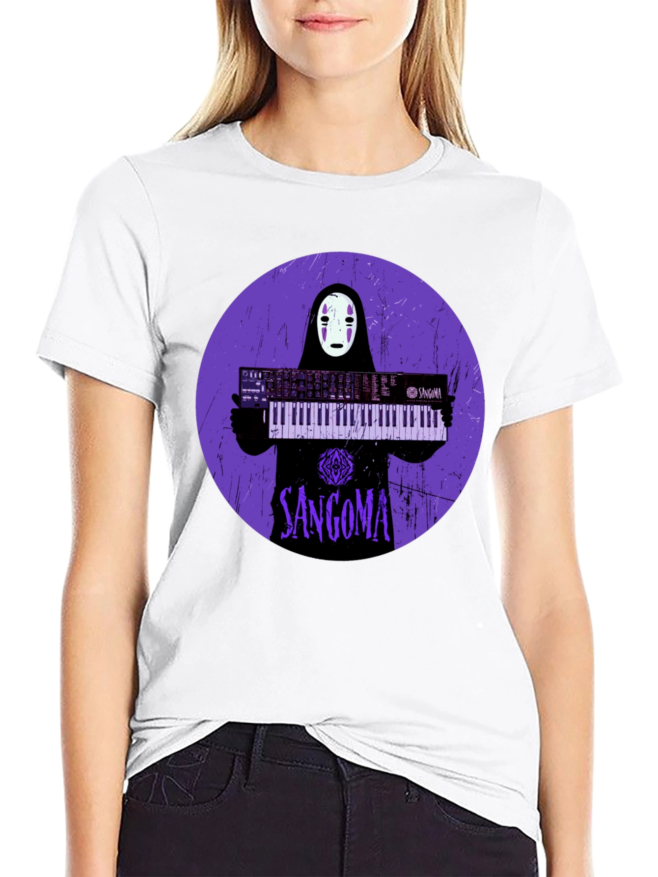 Sangoma No Face Keyboard T-Shirt