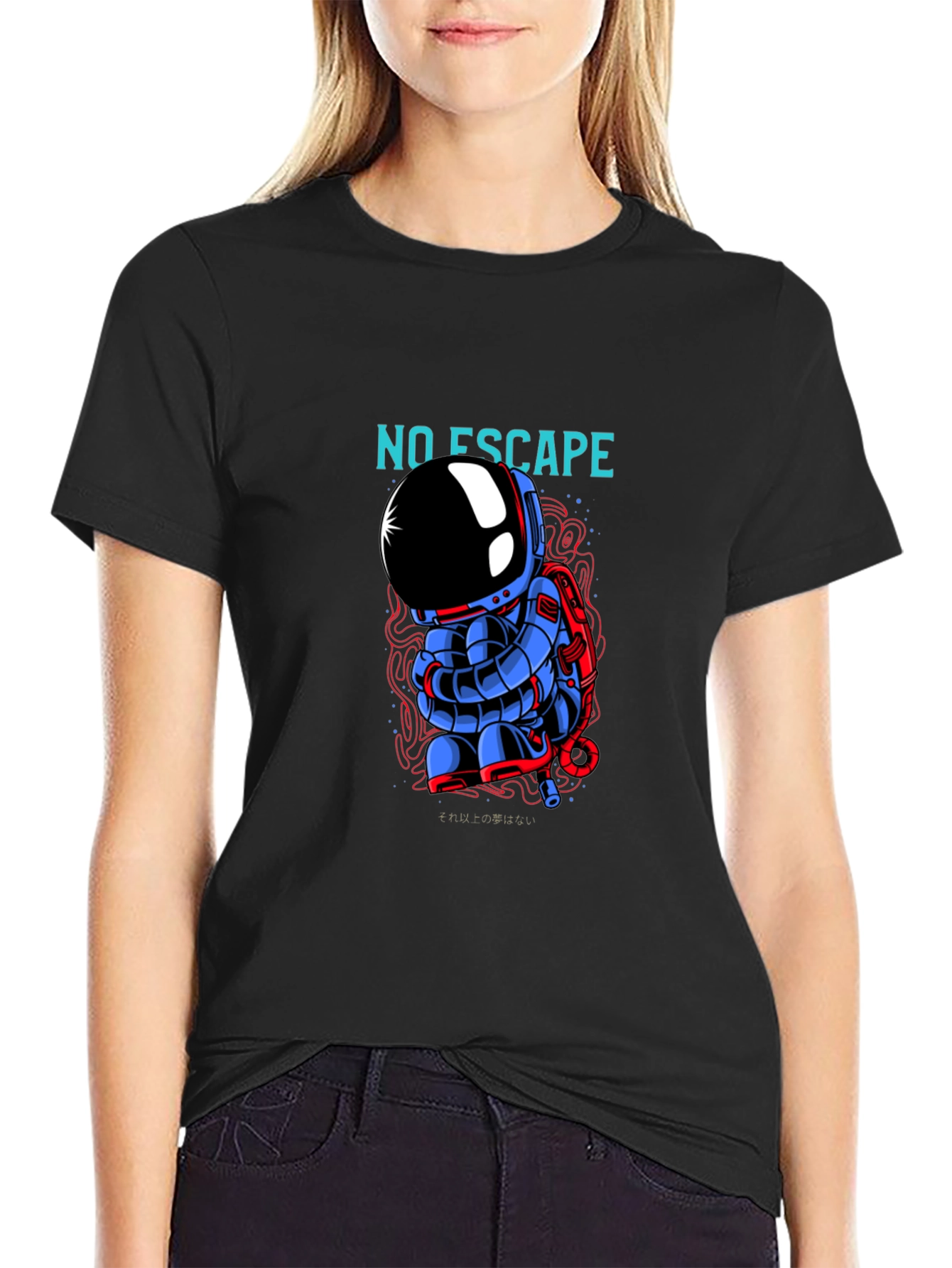 No Escape Astronaut Graphic T-Shirt