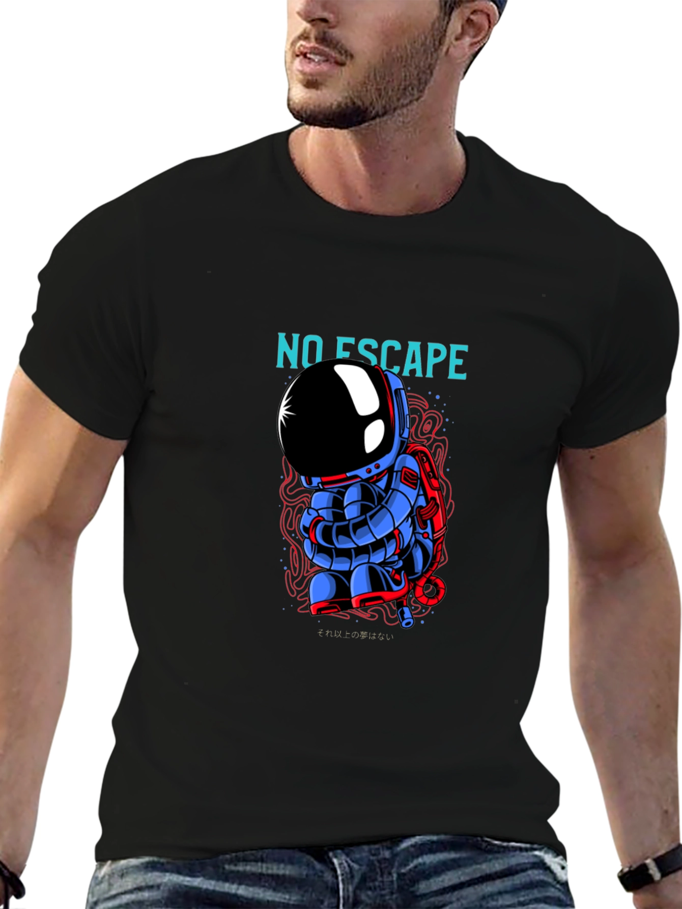 No Escape Astronaut Graphic T-Shirt