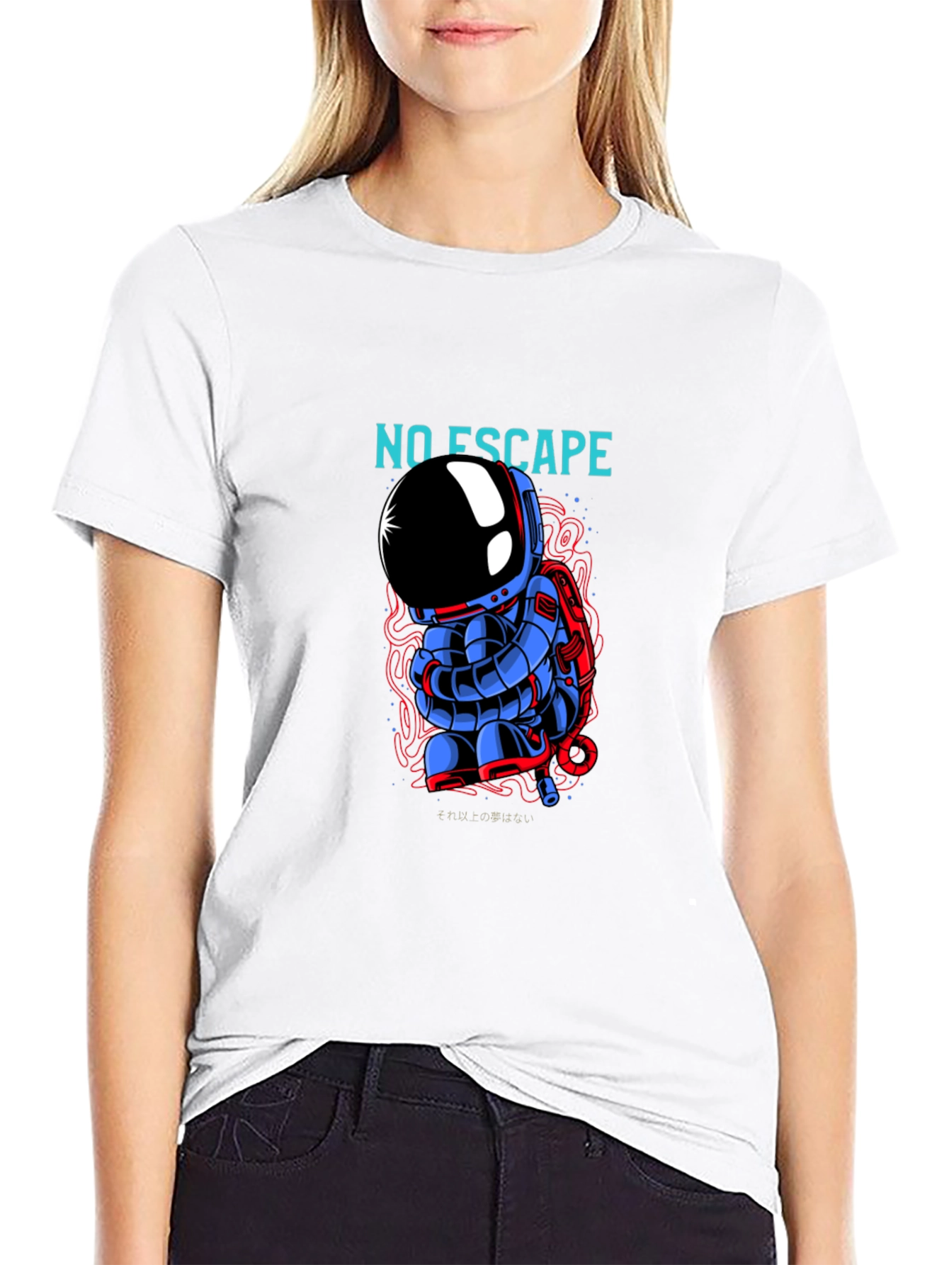No Escape Astronaut Graphic T-Shirt