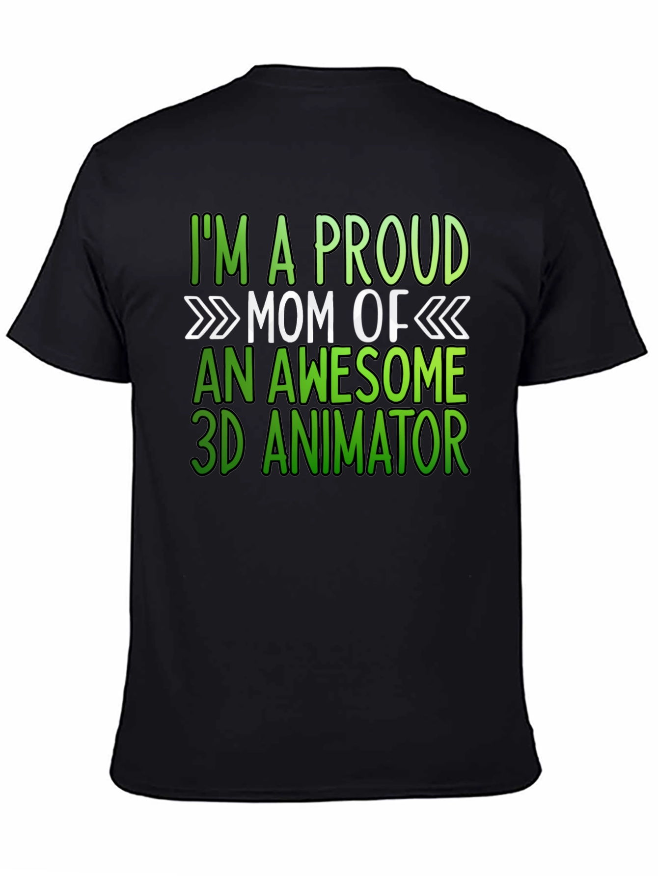 Proud Mom 3D Animator Graphic Tee