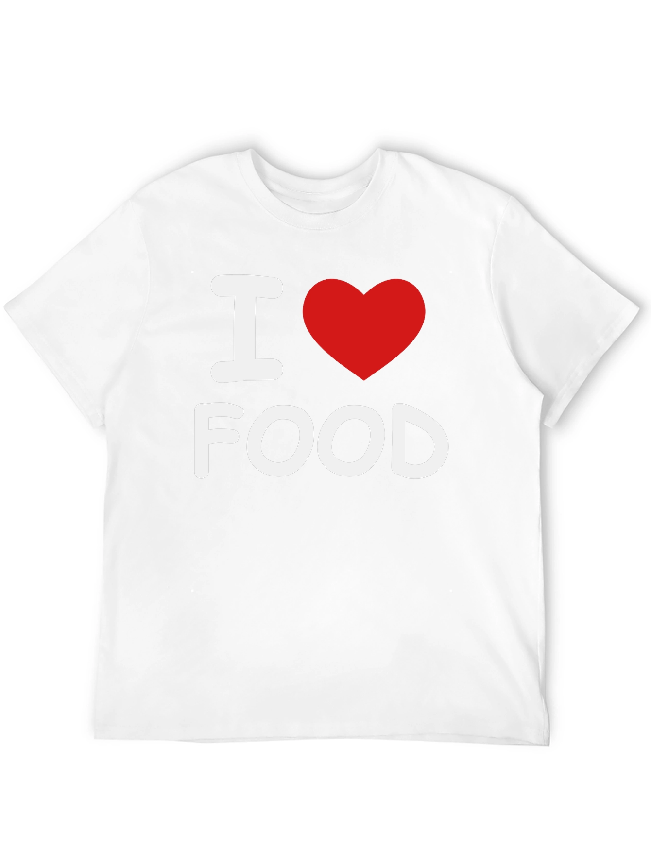 I Heart Food Black T-Shirt