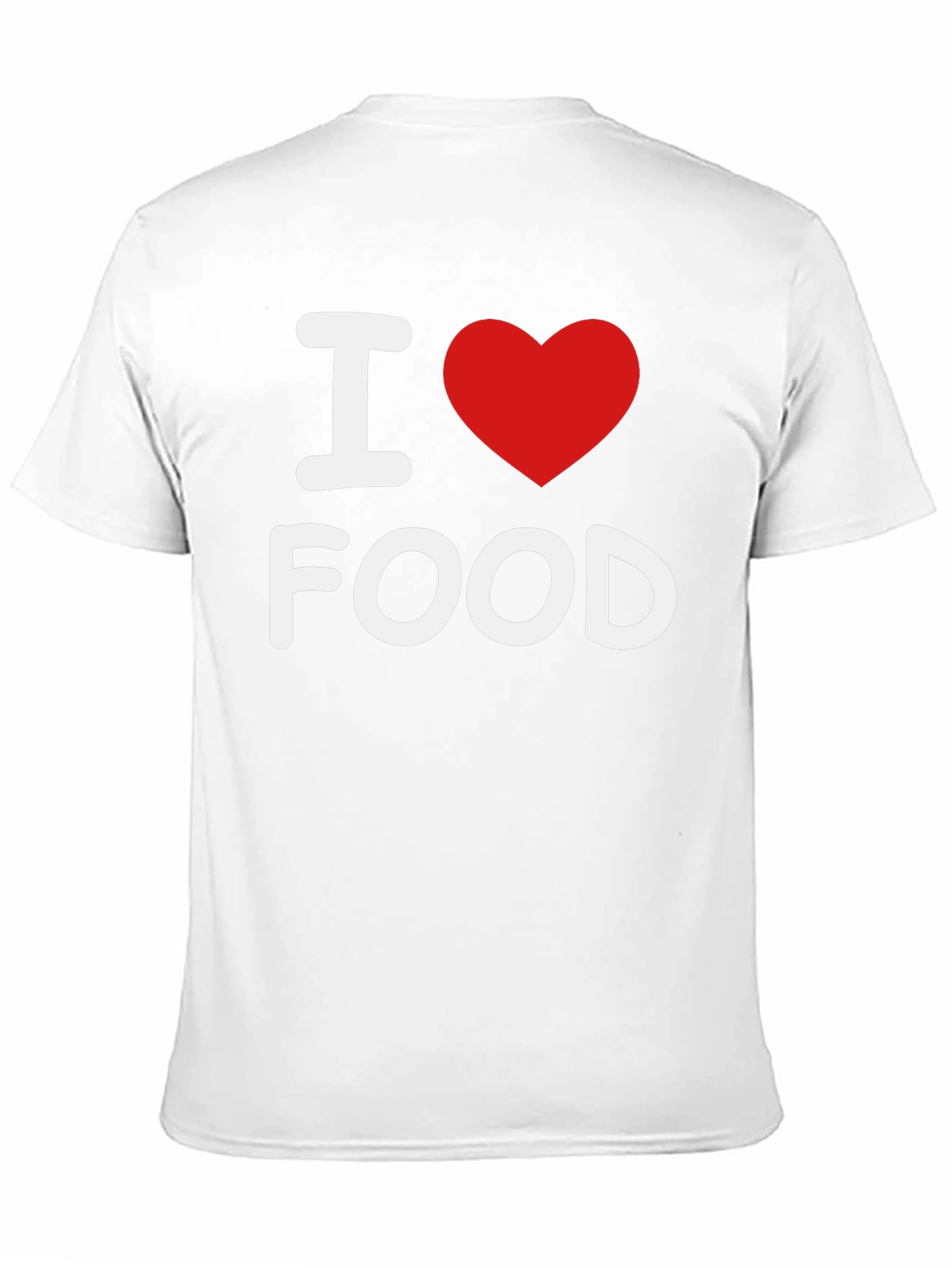 I Heart Food Black T-Shirt