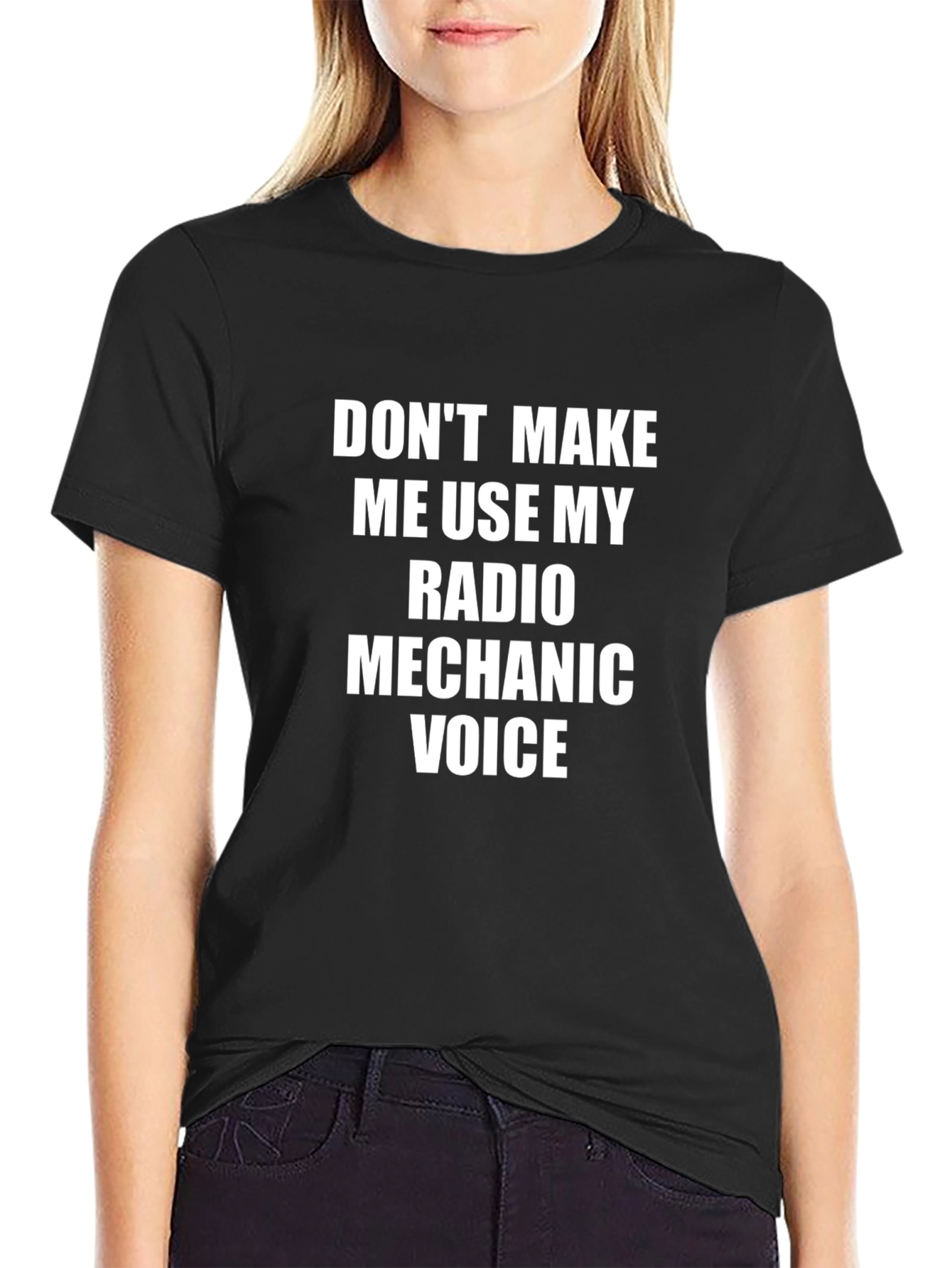 Radio Mechanic Voice T-Shirt Funny Gift