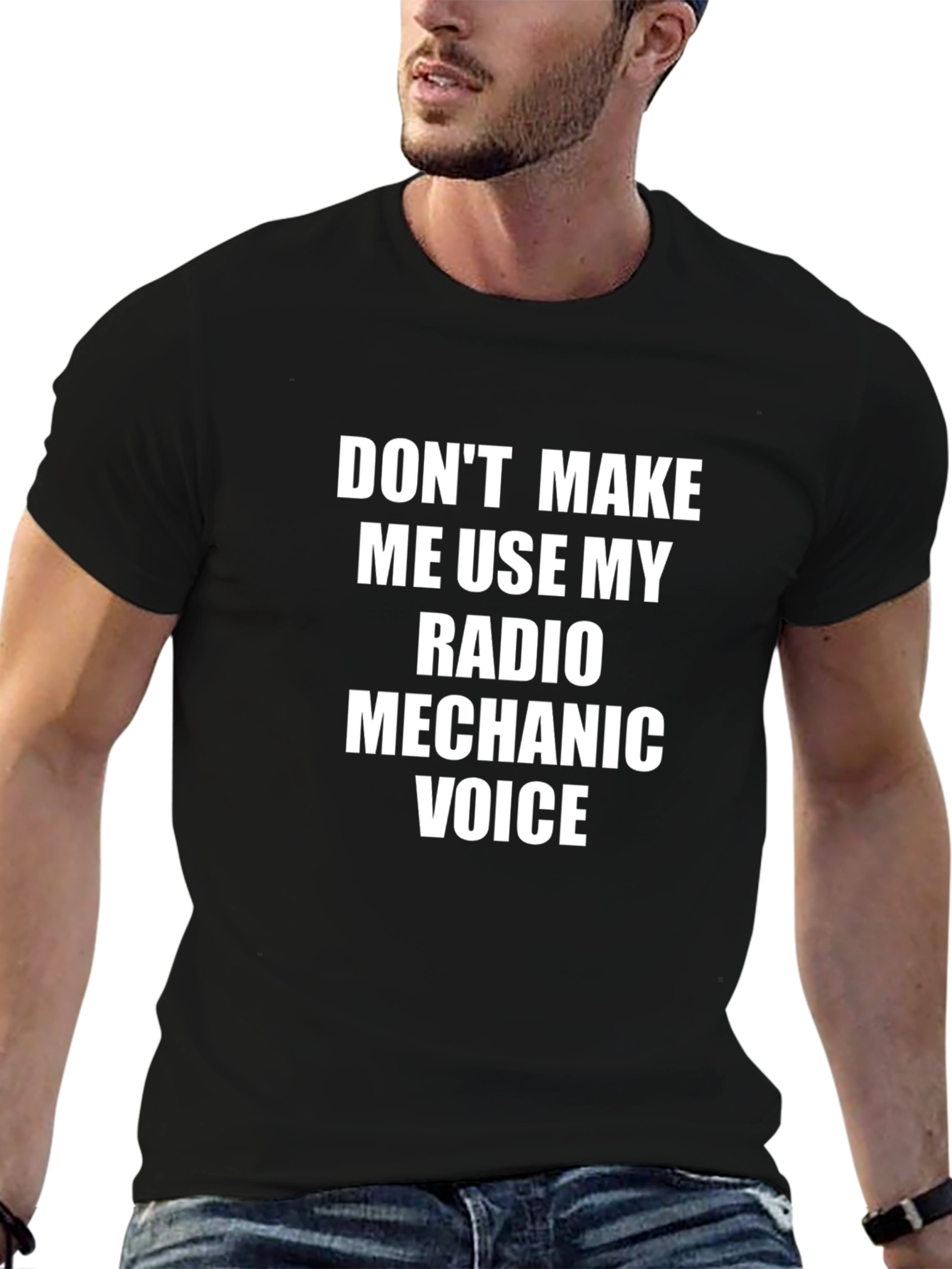 Radio Mechanic Voice T-Shirt Funny Gift