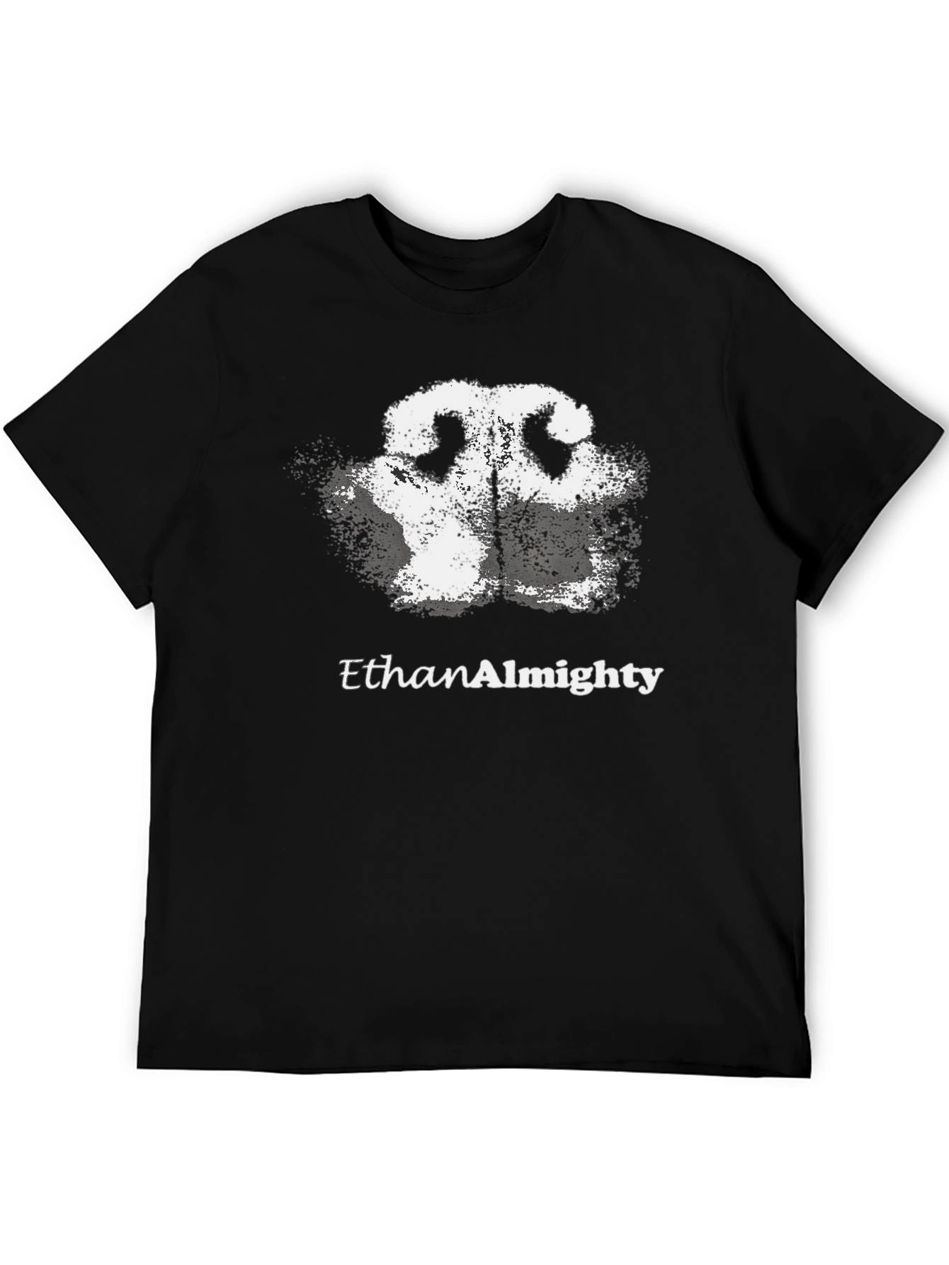 EthanAlmighty Rorschach T-Shirt - Black