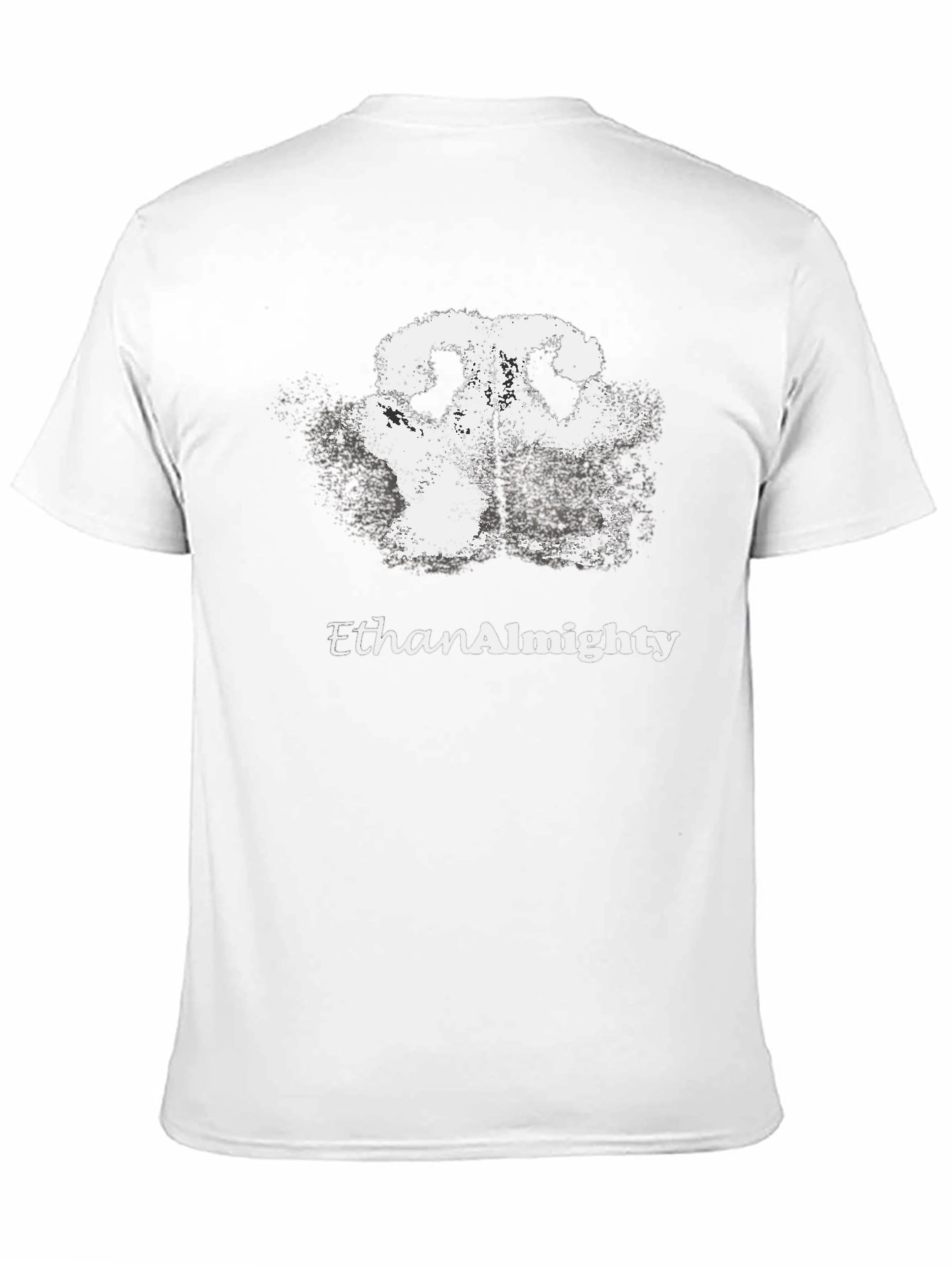 EthanAlmighty Rorschach T-Shirt - Black