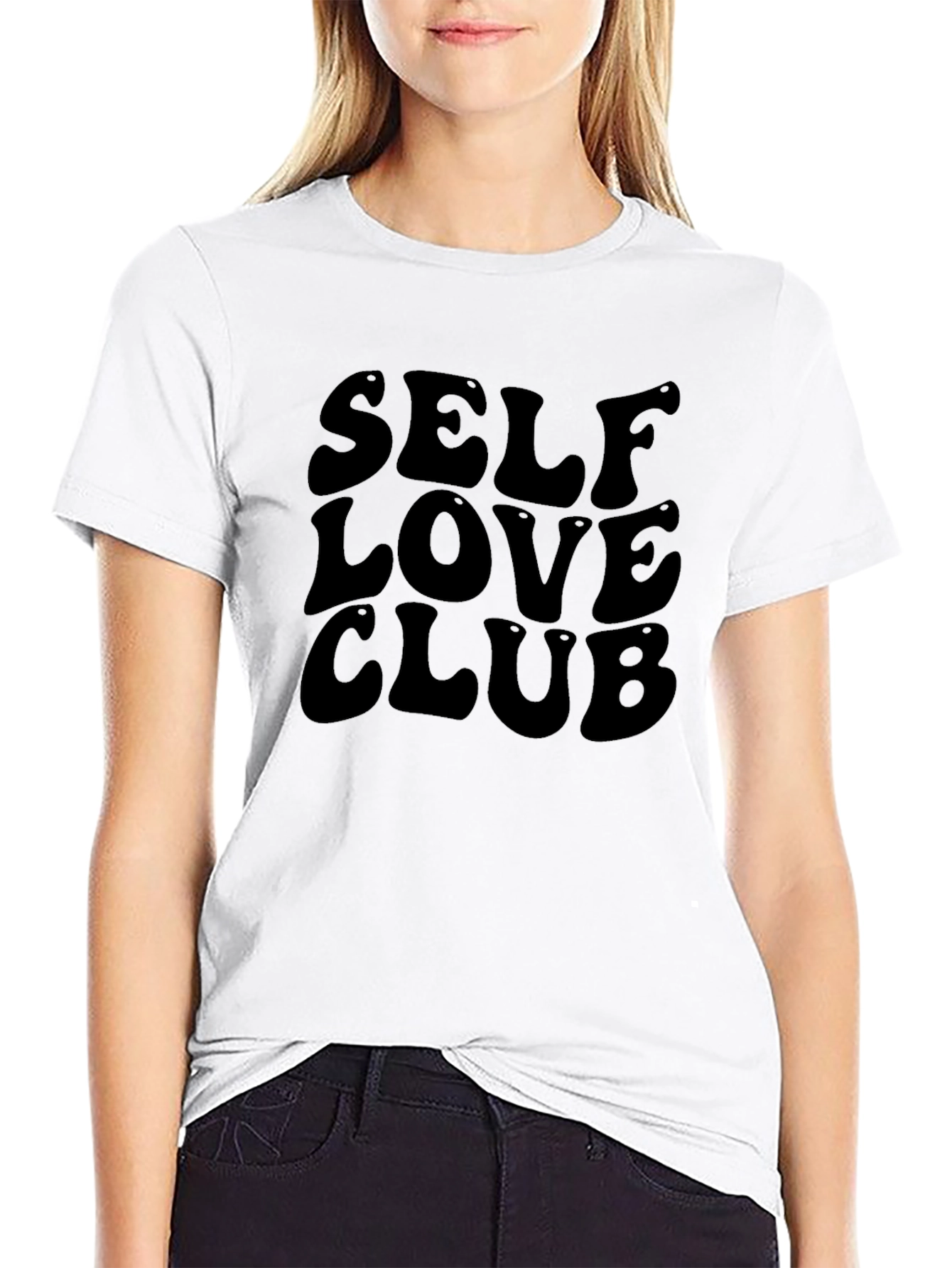 Self Love Club T-Shirt - Trendy Graphic Tee