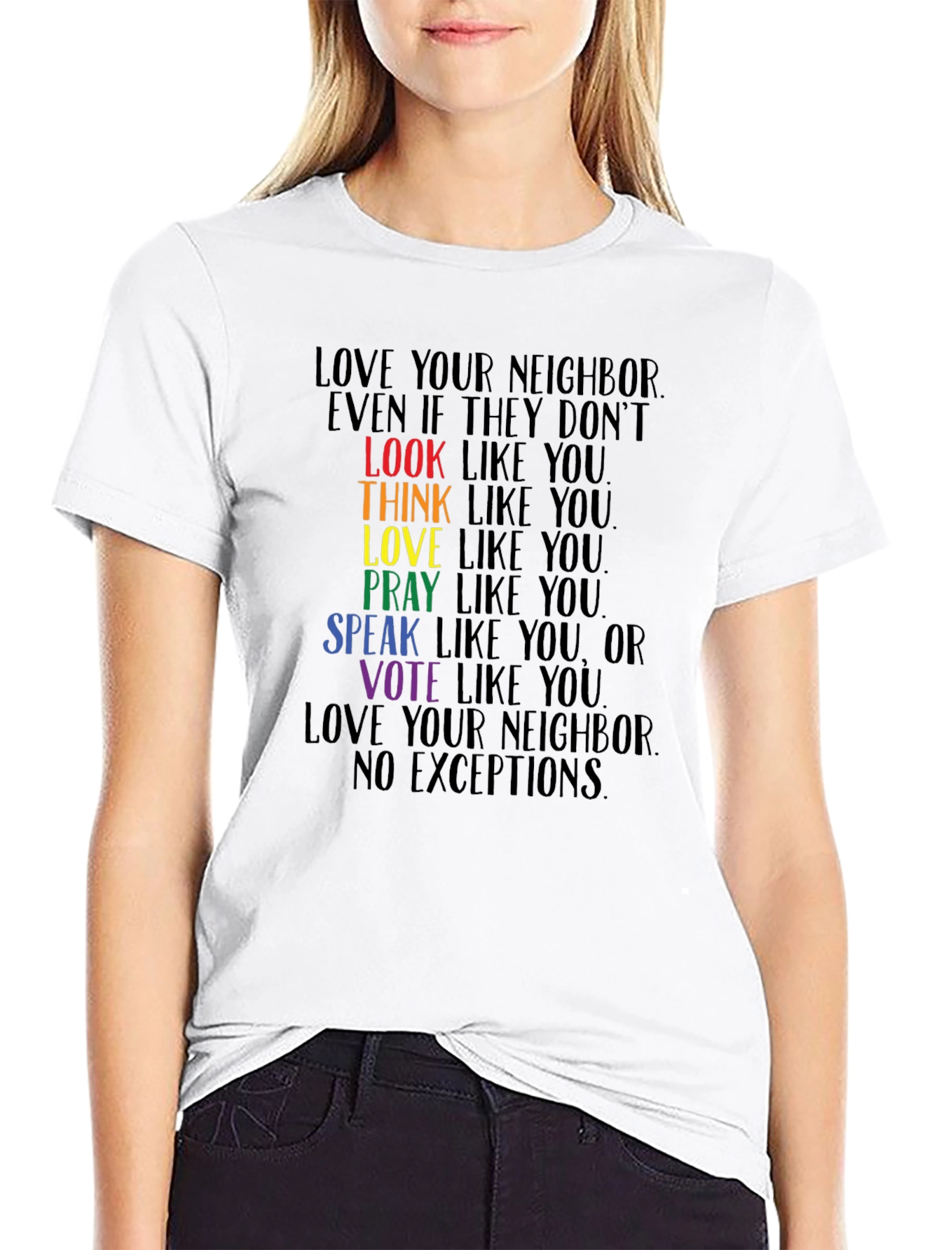 Love Your Neighbor Pride T-Shirt