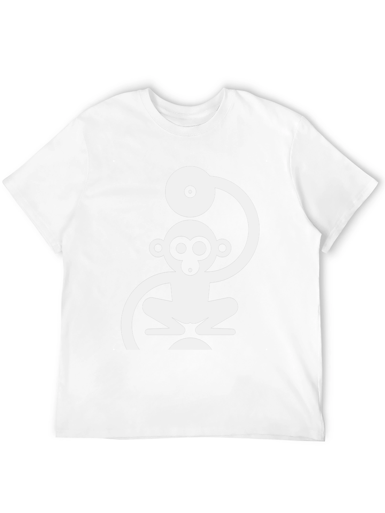 Monkey DJ Graphic Tee - Cool Black T-Shirt
