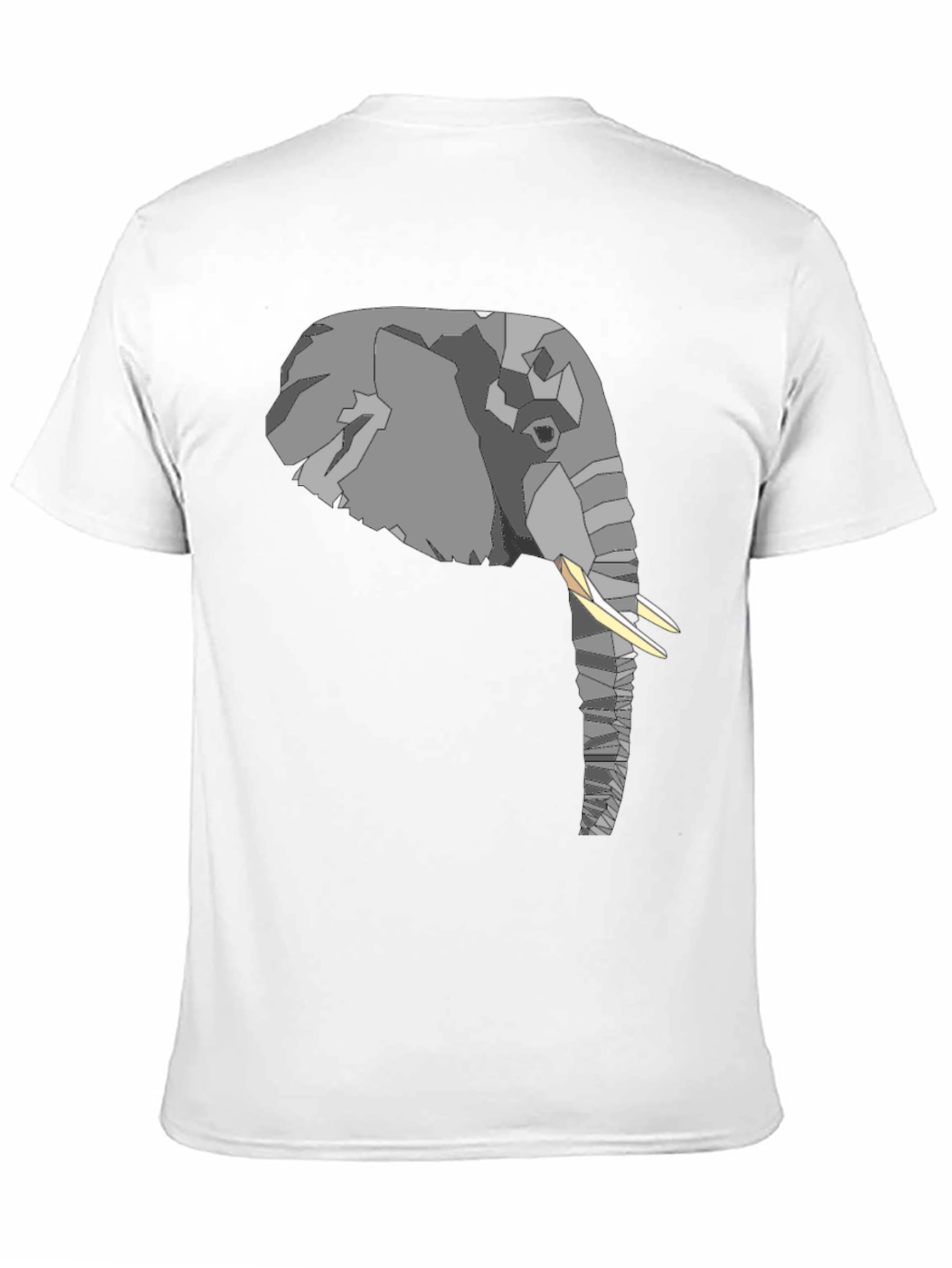 Elephant Graphic T-Shirt - Stylish Mens Black Tee