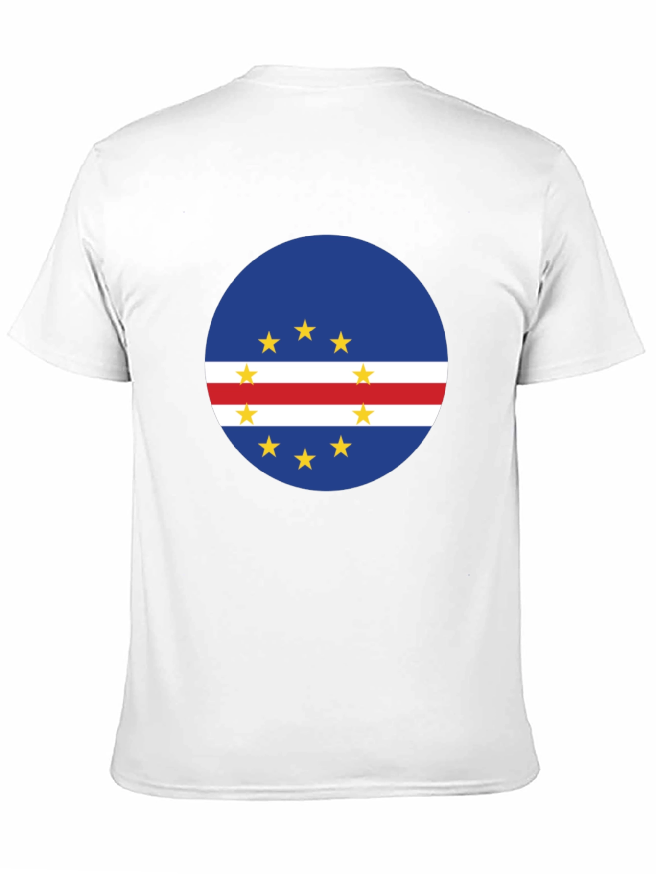 Cape Verde Flag T-Shirt - Roundel Design