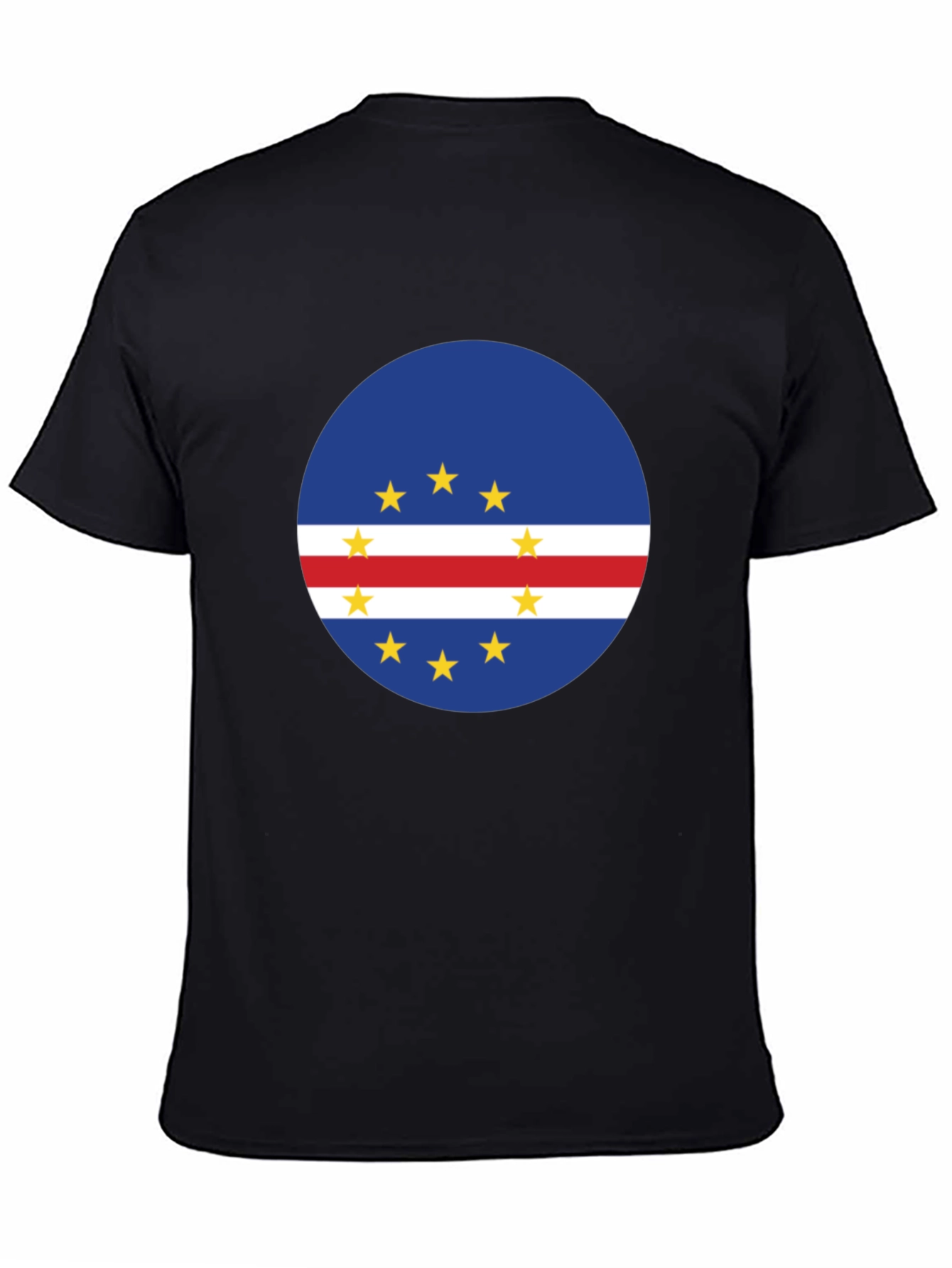 Cape Verde Flag T-Shirt - Roundel Design