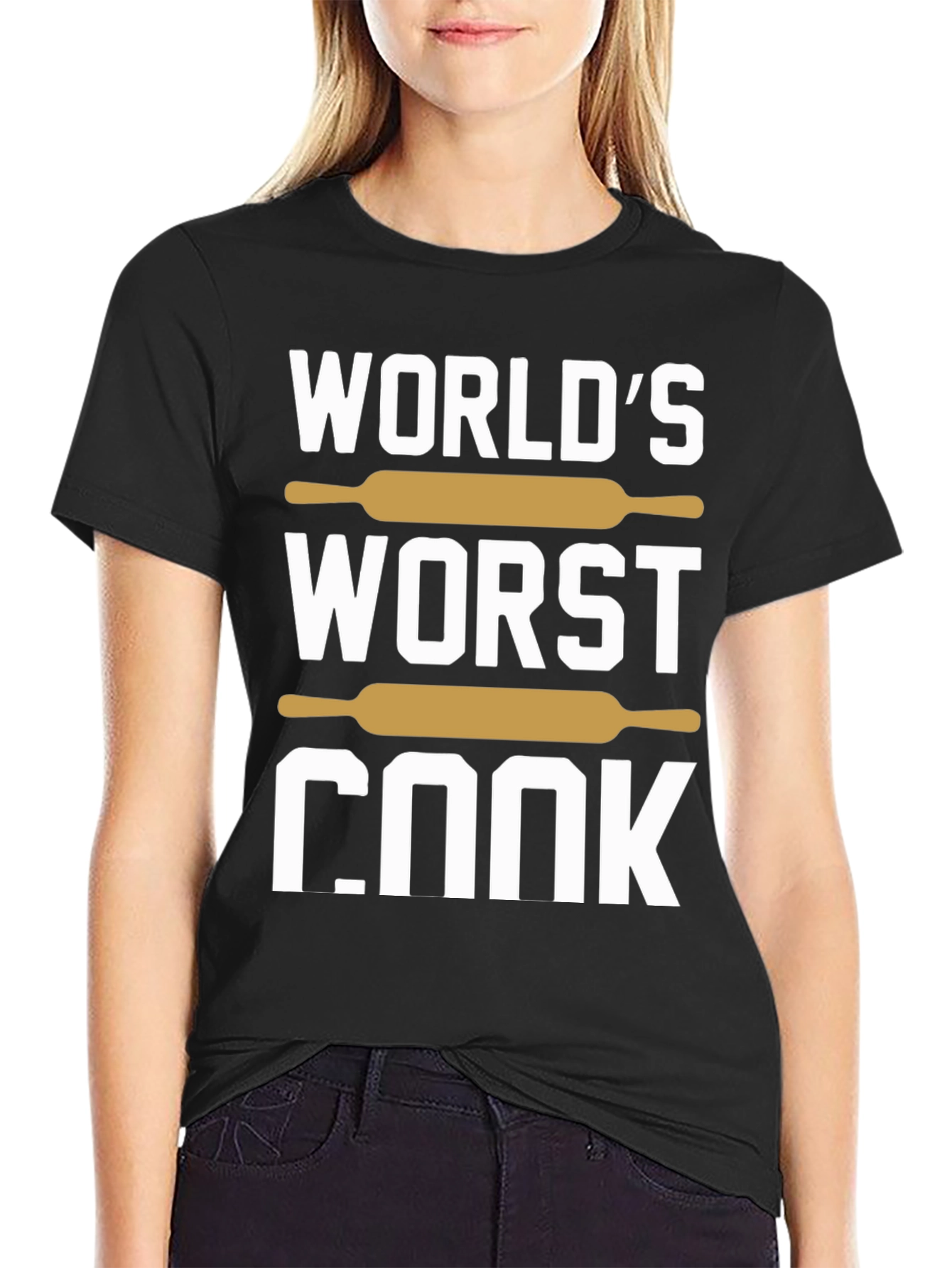 Worlds Worst Cook Funny T-Shirt