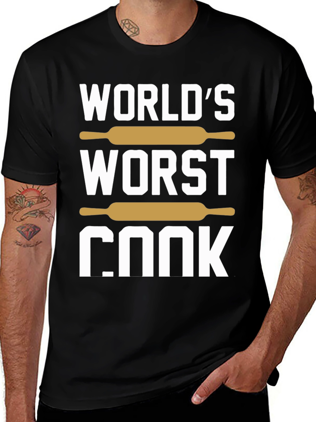 Worlds Worst Cook Funny T-Shirt