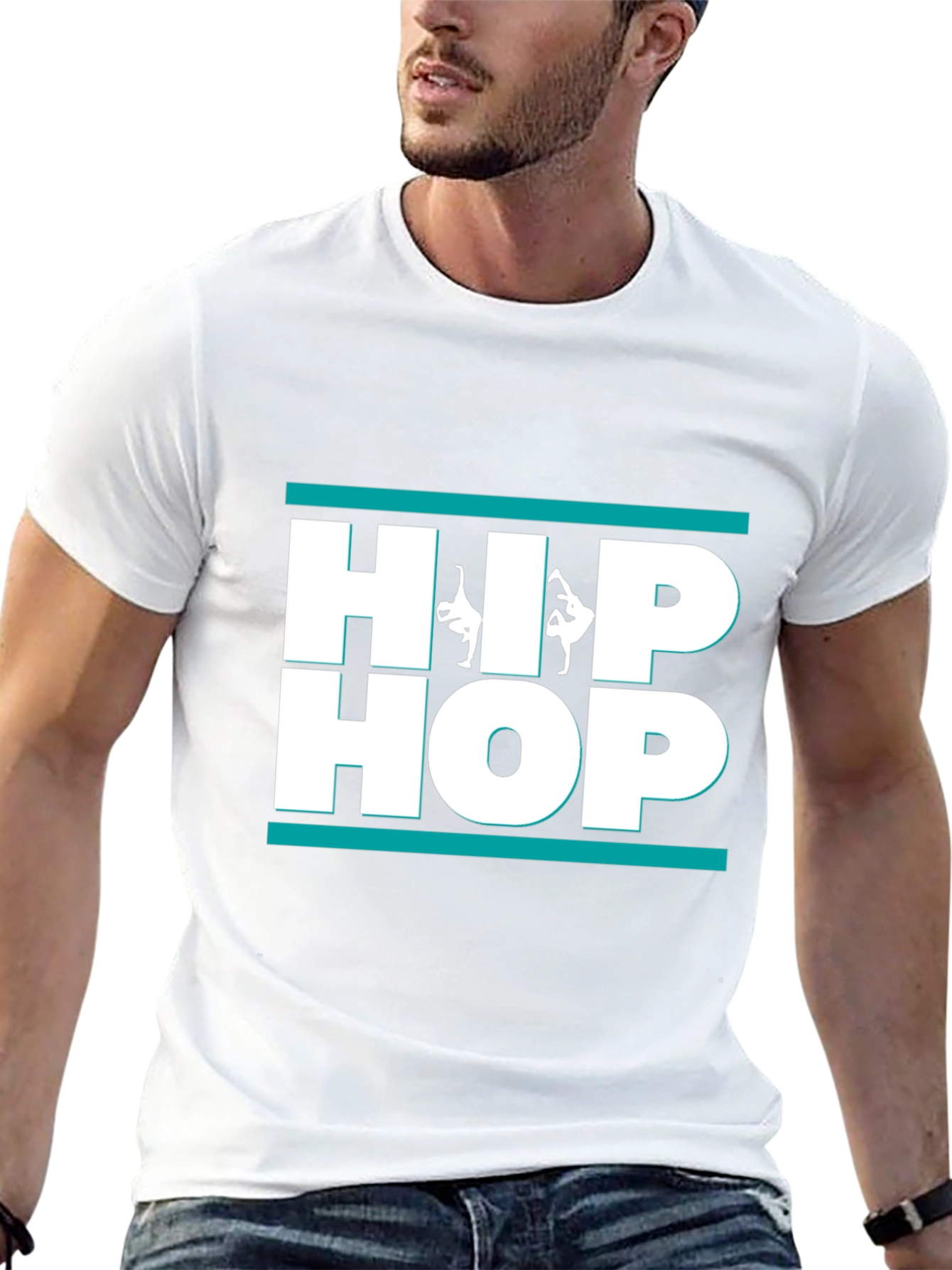 Hip Hop Graphic Tee - Street Dance Style