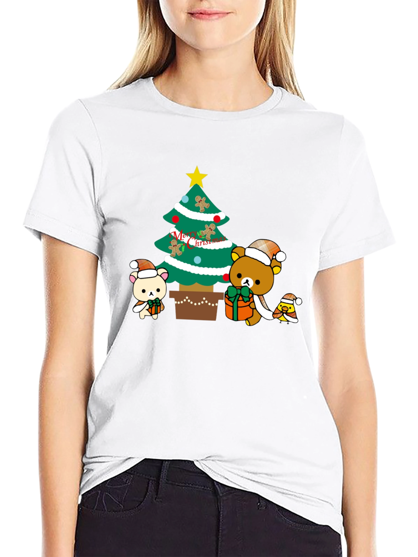Christmas Bear Graphic Tee