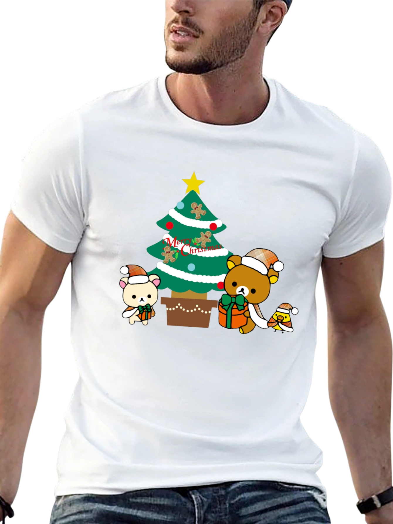 Christmas Bear Graphic Tee