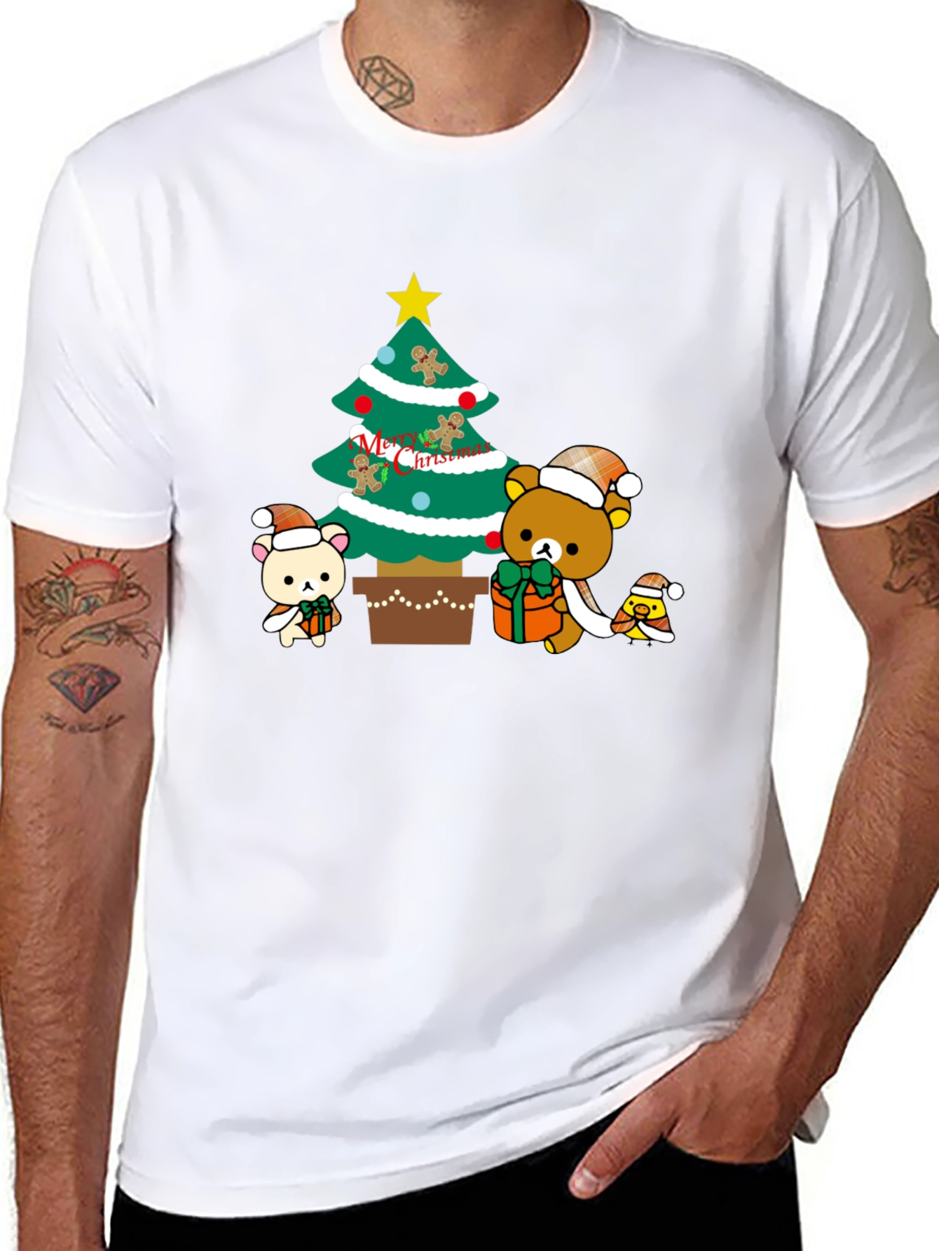 Christmas Bear Graphic Tee