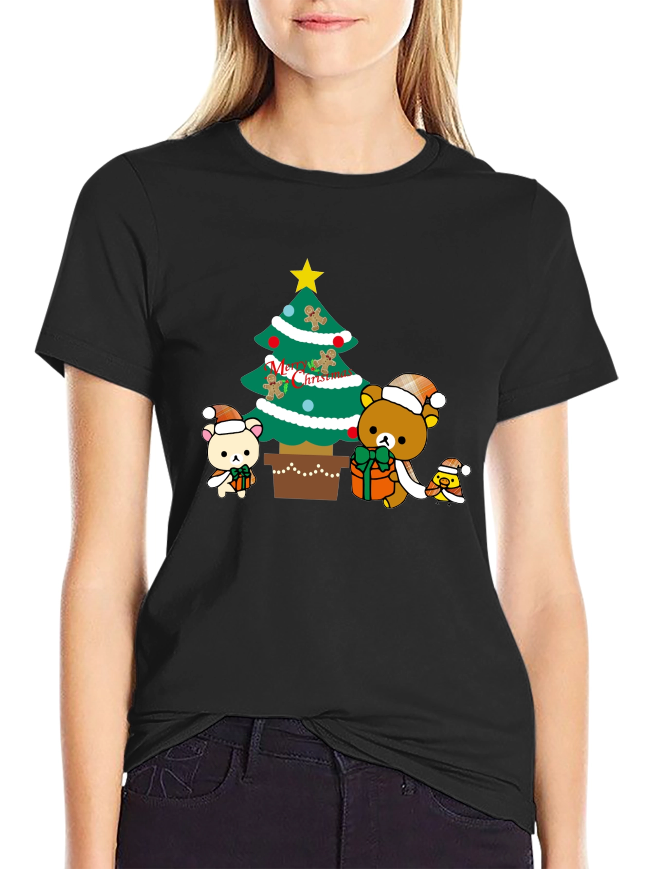Christmas Bear Graphic Tee