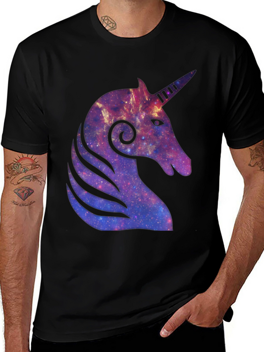 Galaxy Unicorn Graphic T-Shirt