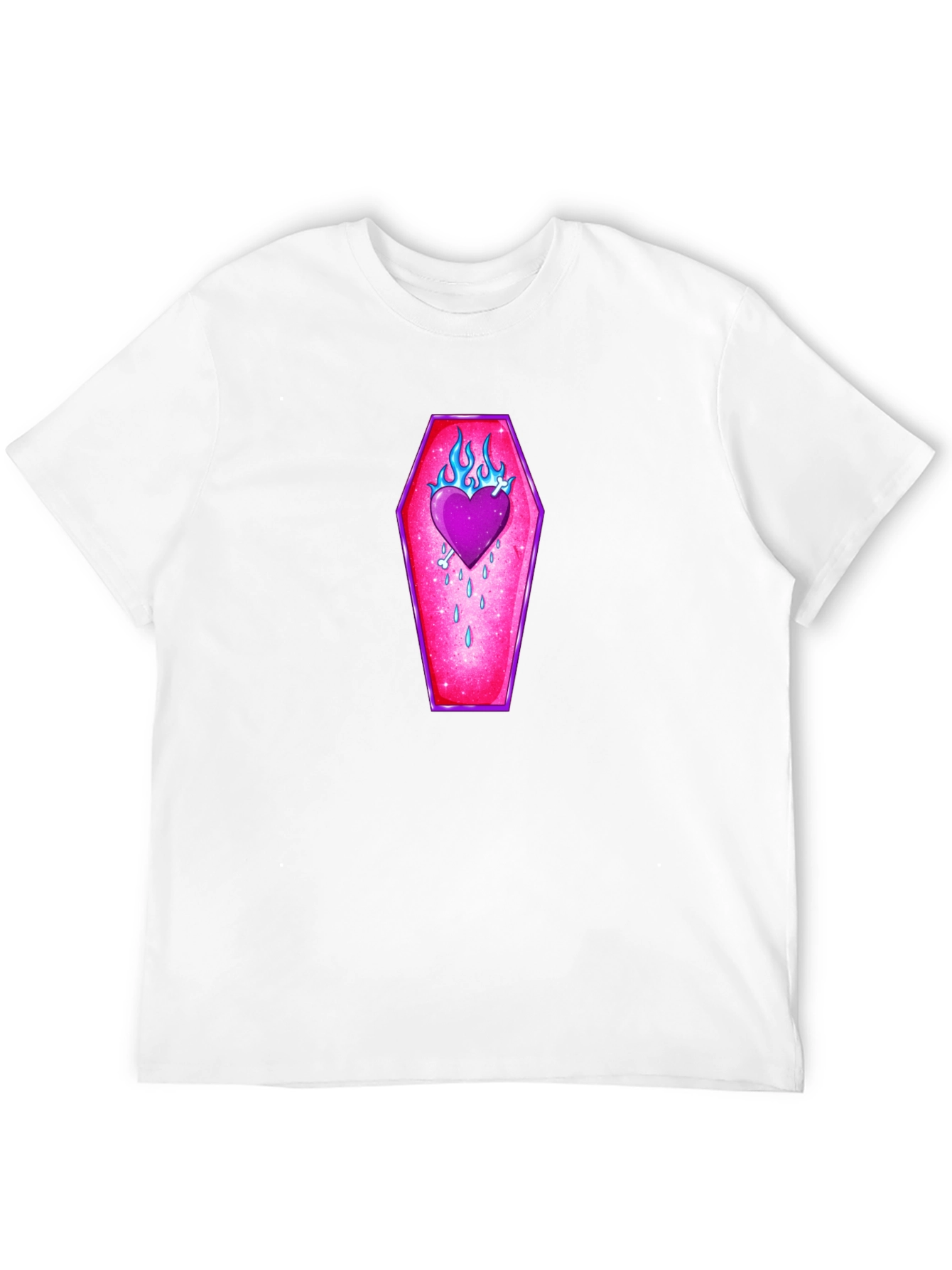 Burning Love Coffin T-Shirt