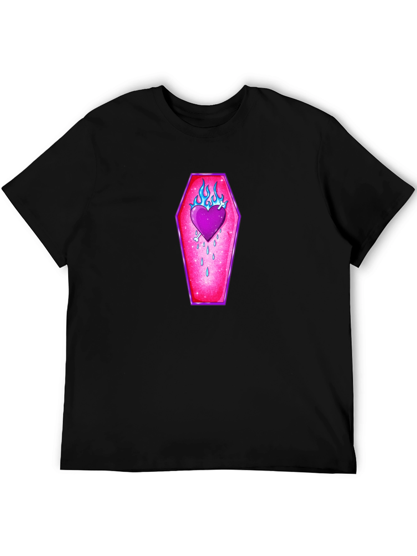 Burning Love Coffin T-Shirt