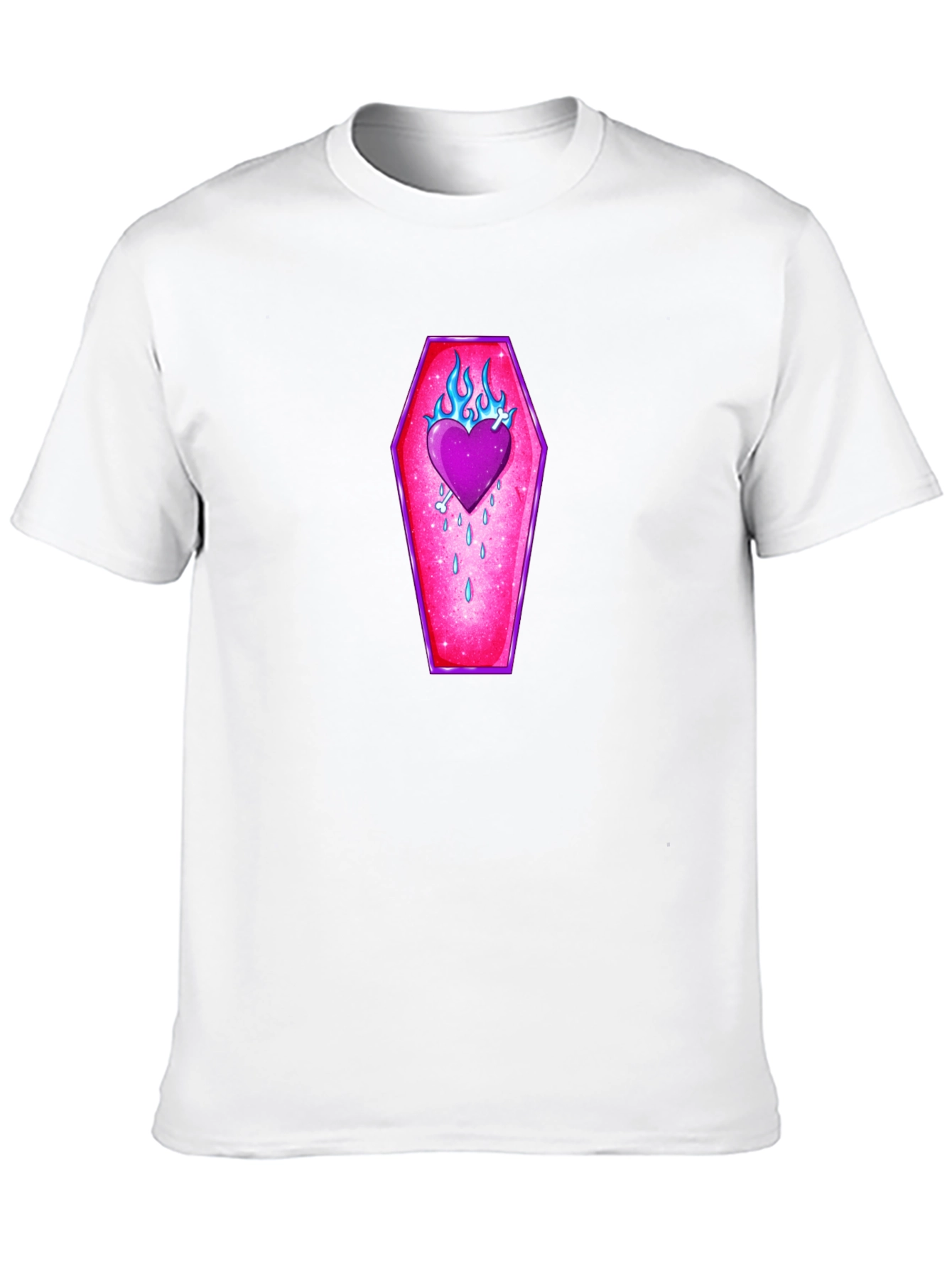 Burning Love Coffin T-Shirt