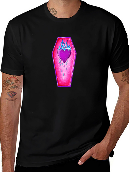 Burning Love Coffin T-Shirt