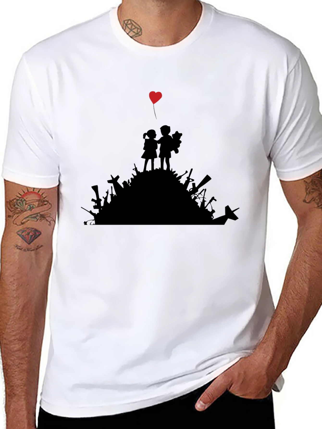 Peace Over War Graphic Tee