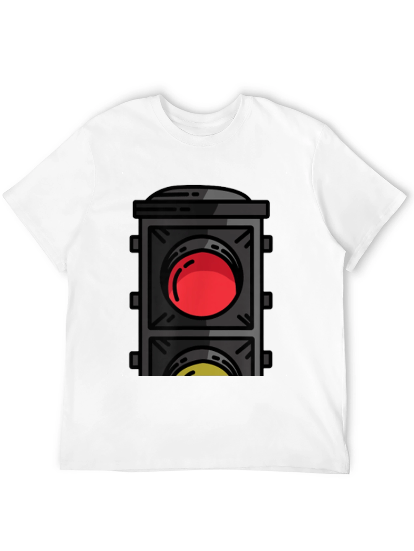 Traffic Light Graphic Tee - Stop & Go Style