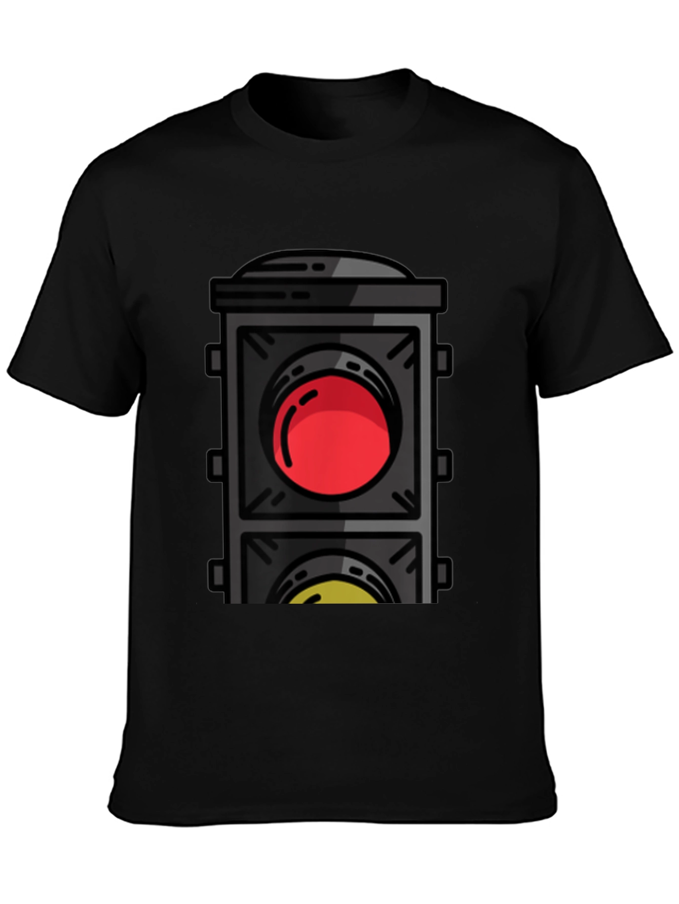 Traffic Light Graphic Tee - Stop & Go Style