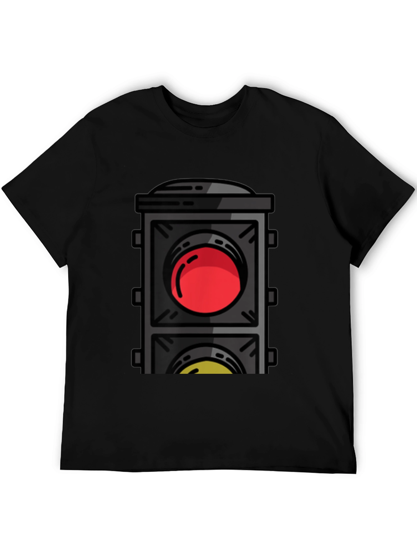 Traffic Light Graphic Tee - Stop & Go Style