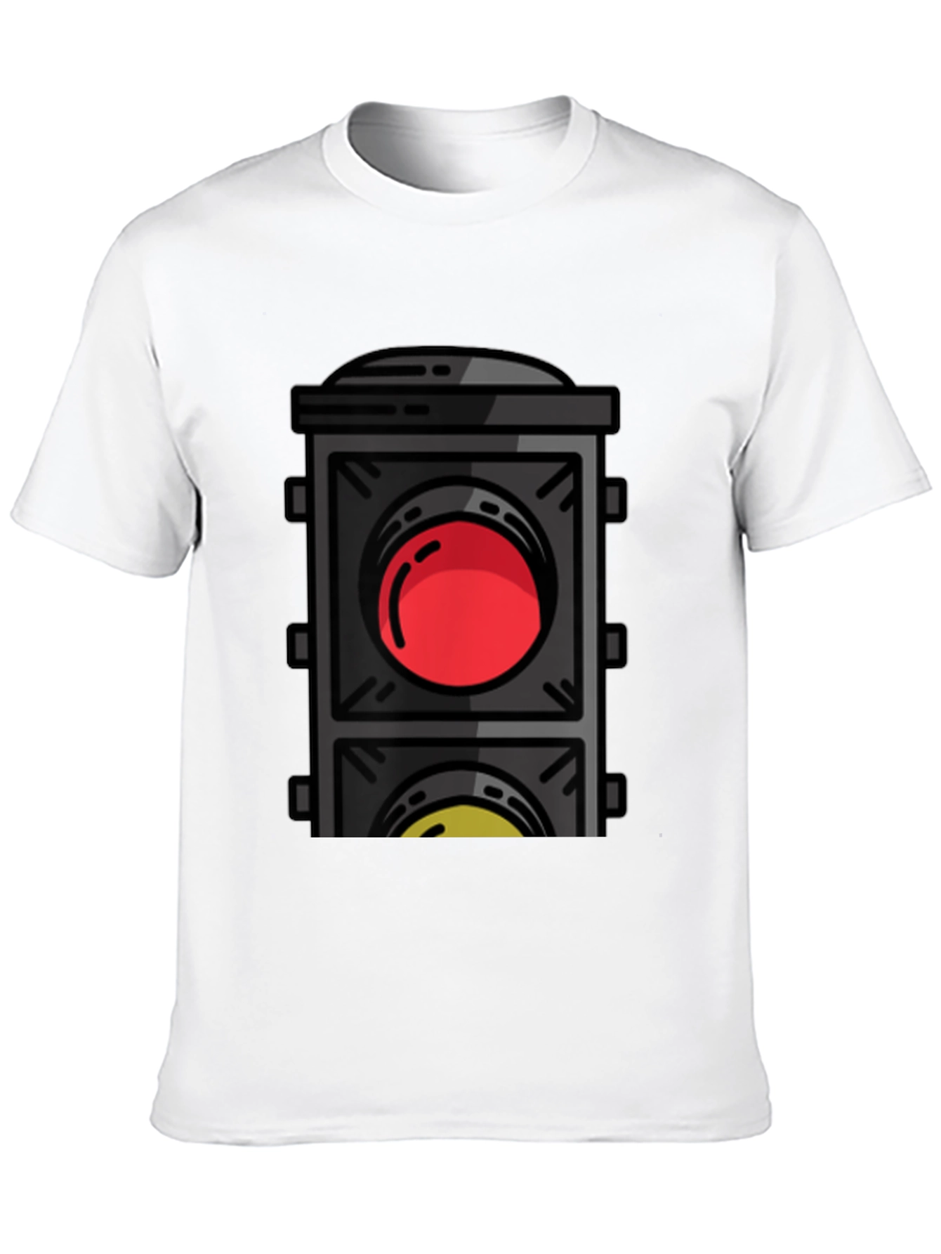 Traffic Light Graphic Tee - Stop & Go Style