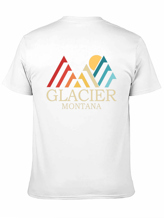Glacier Montana Retro Graphic Tee