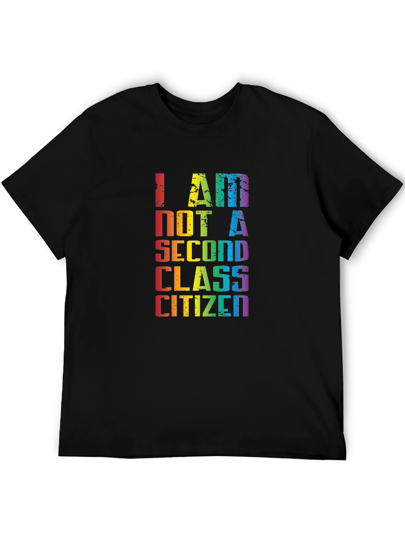 Rainbow Pride Second Class Citizen Graphic Tee