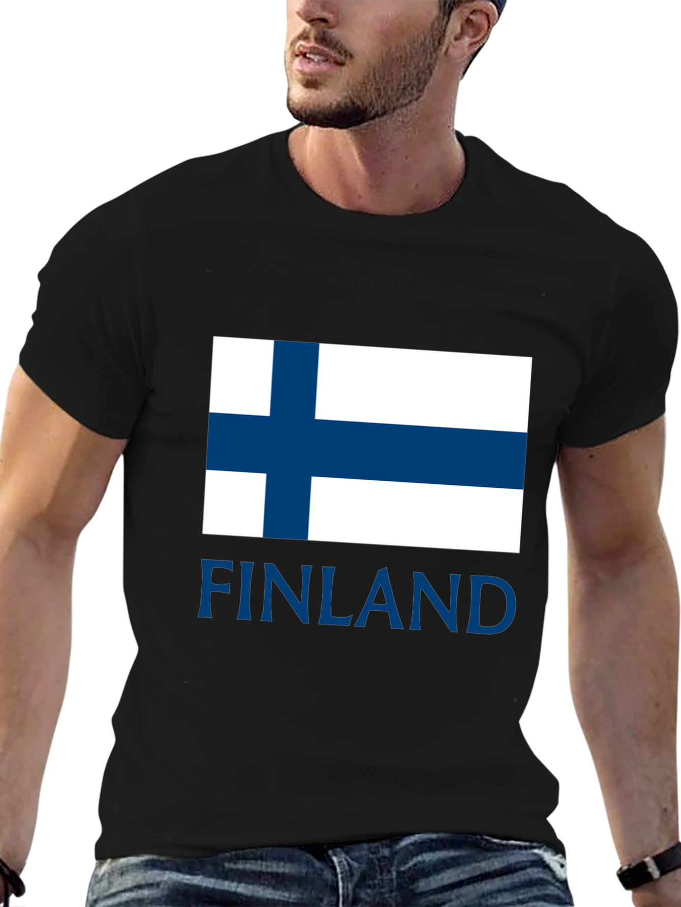 Finland Flag T-Shirt - Stylish National Pride Tee
